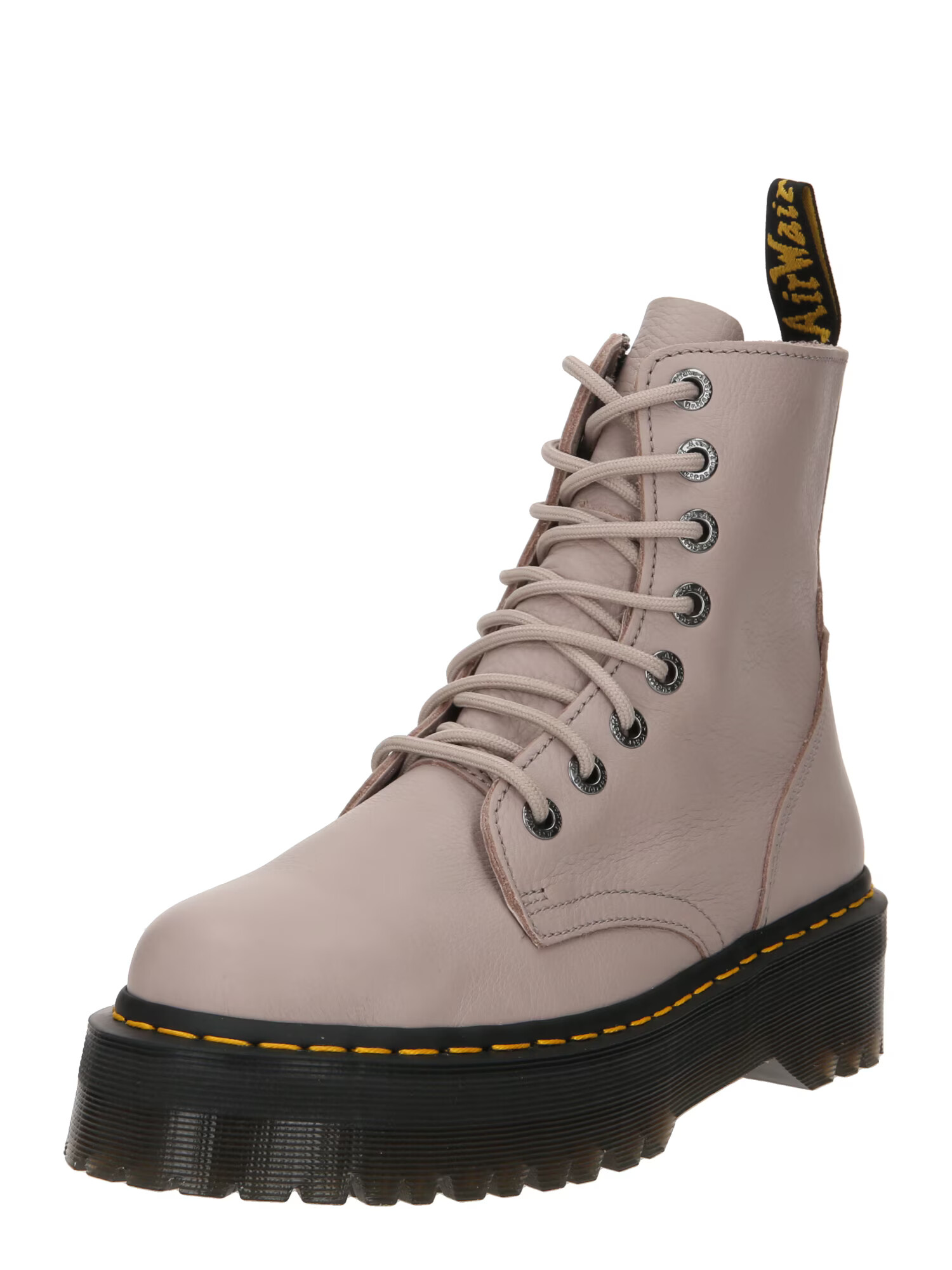 Dr. Martens Ghete cu șireturi galben / gri taupe / negru - Pled.ro