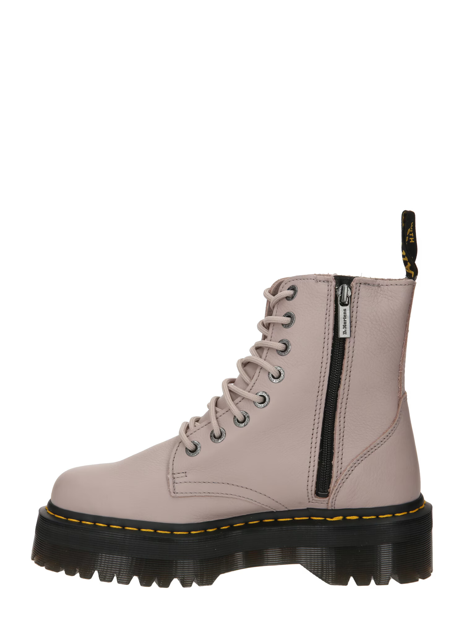 Dr. Martens Ghete cu șireturi galben / gri taupe / negru - Pled.ro