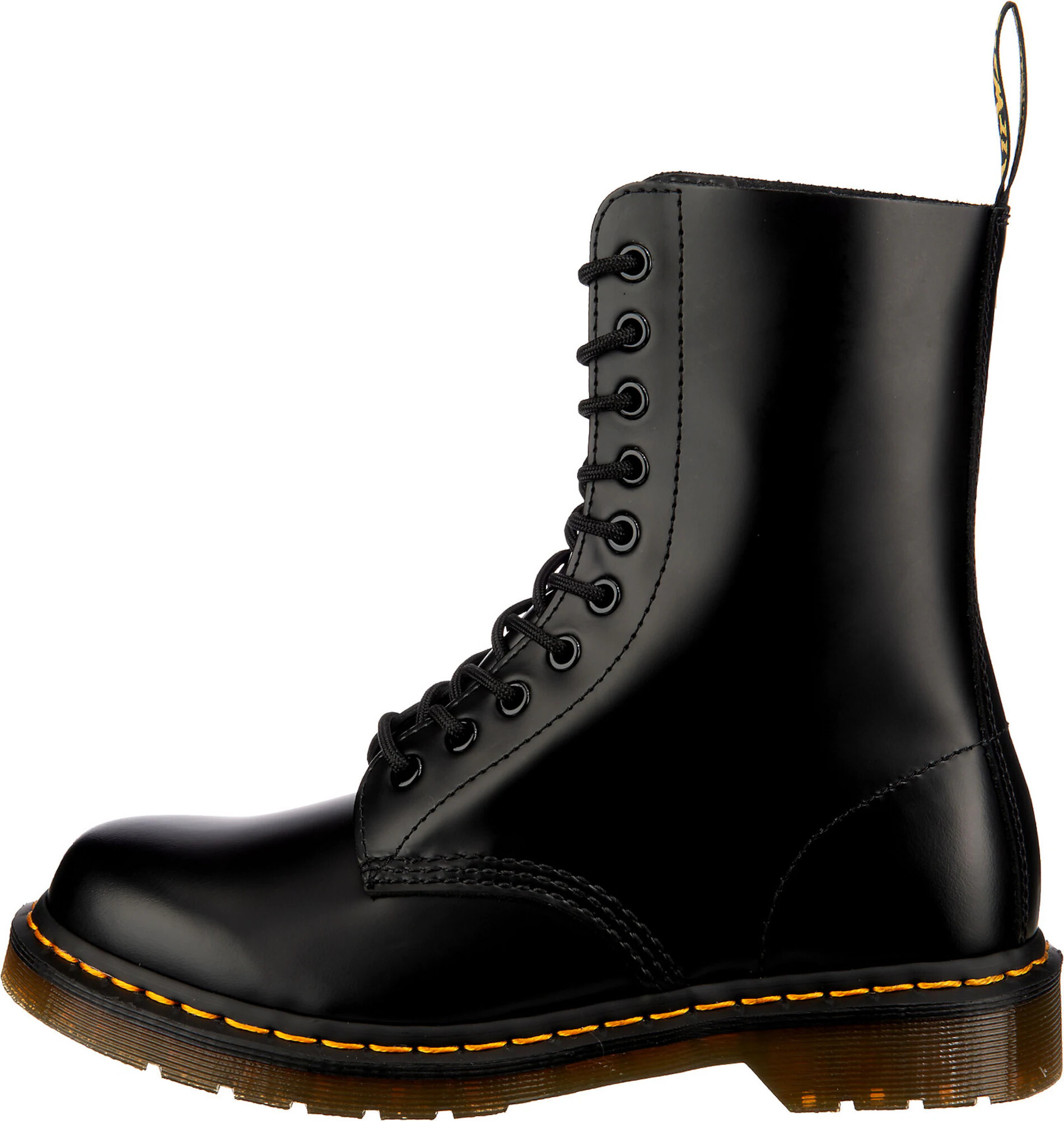 Dr. Martens Cizme cu șireturi galben / negru - Pled.ro