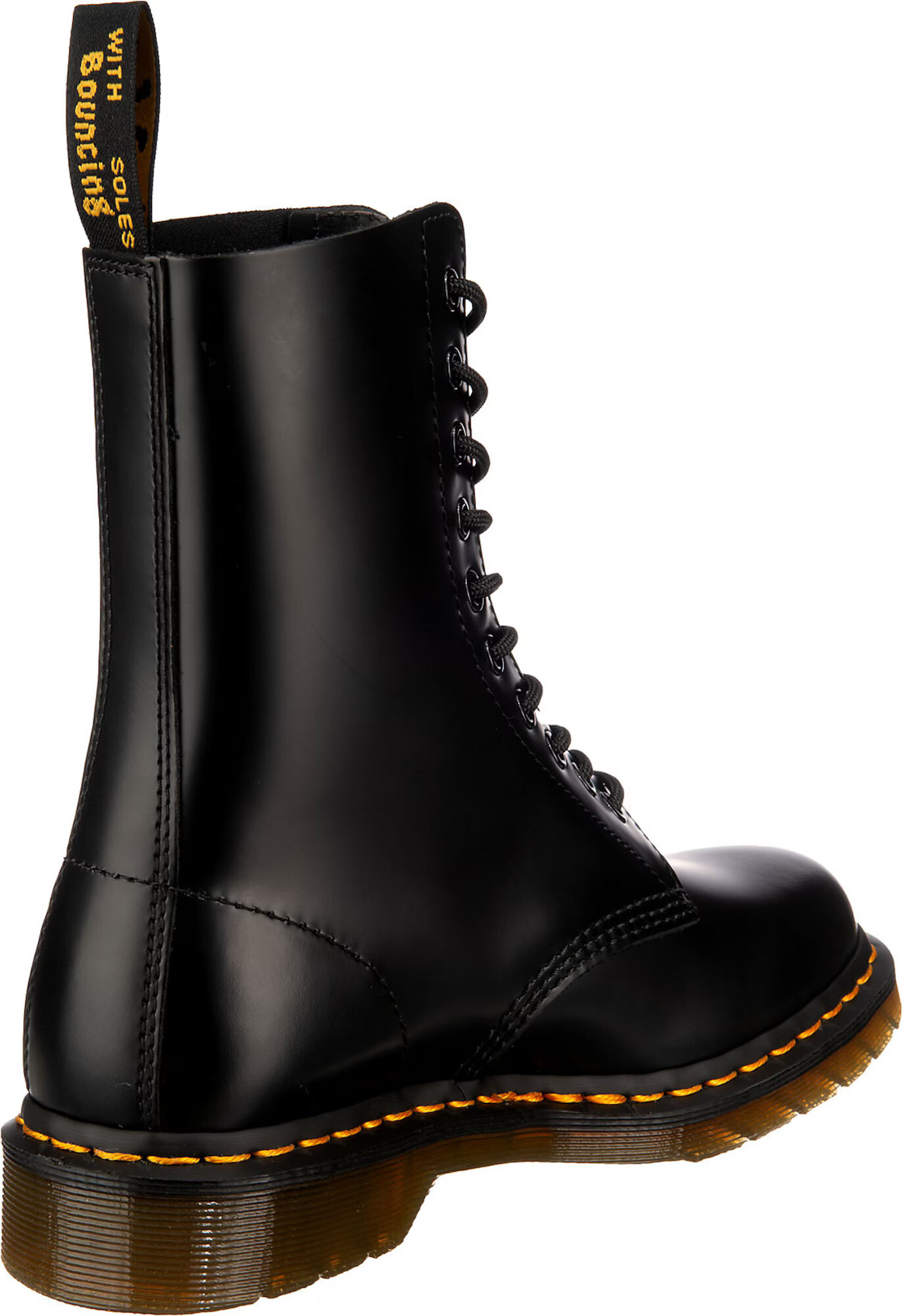 Dr. Martens Cizme cu șireturi galben / negru - Pled.ro