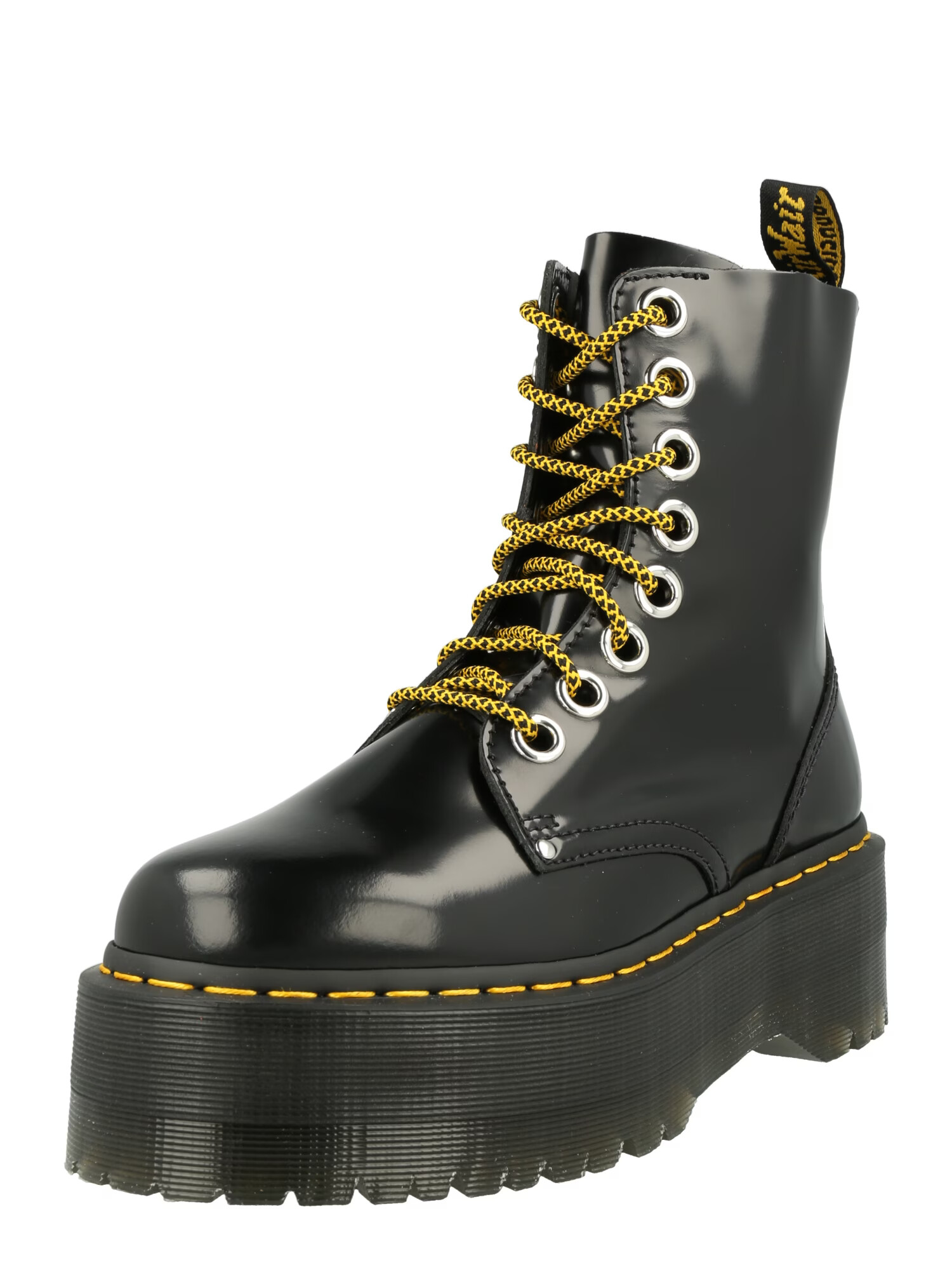 Dr. Martens Ghete cu șireturi 'Max' galben închis / negru - Pled.ro