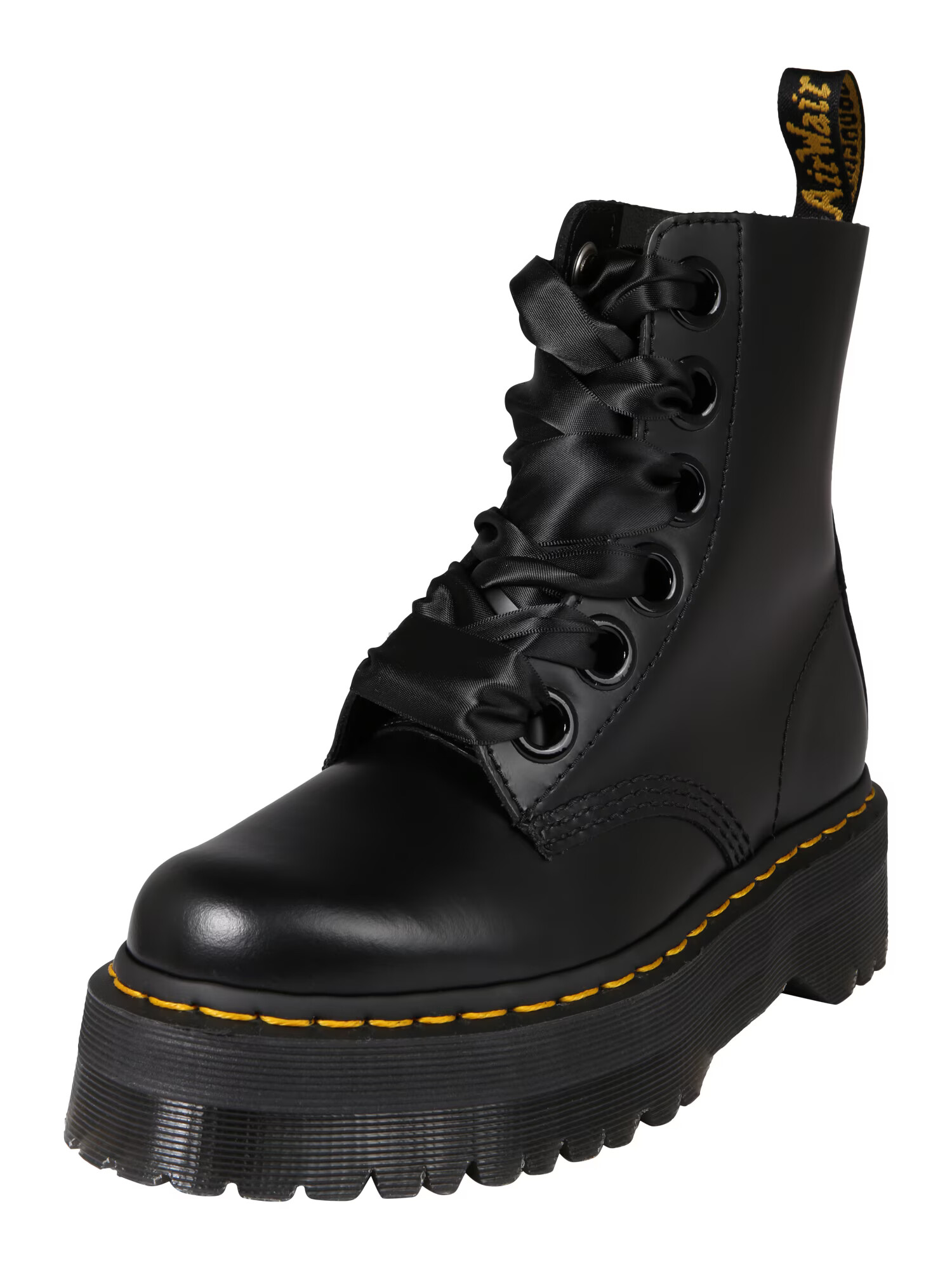 Dr. Martens Ghete cu șireturi 'Molly' negru - Pled.ro