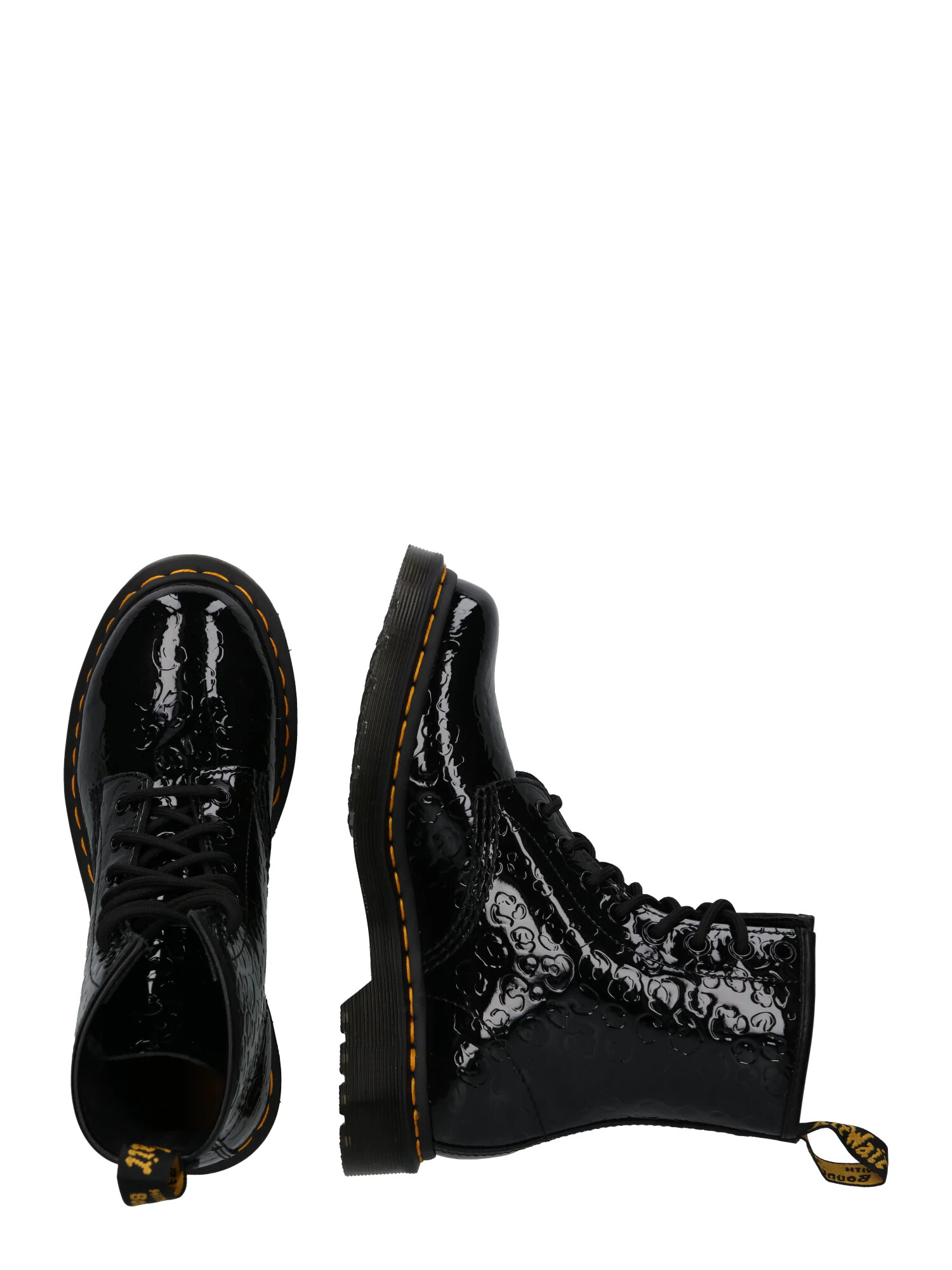 Dr. Martens Ghete cu șireturi negru - Pled.ro