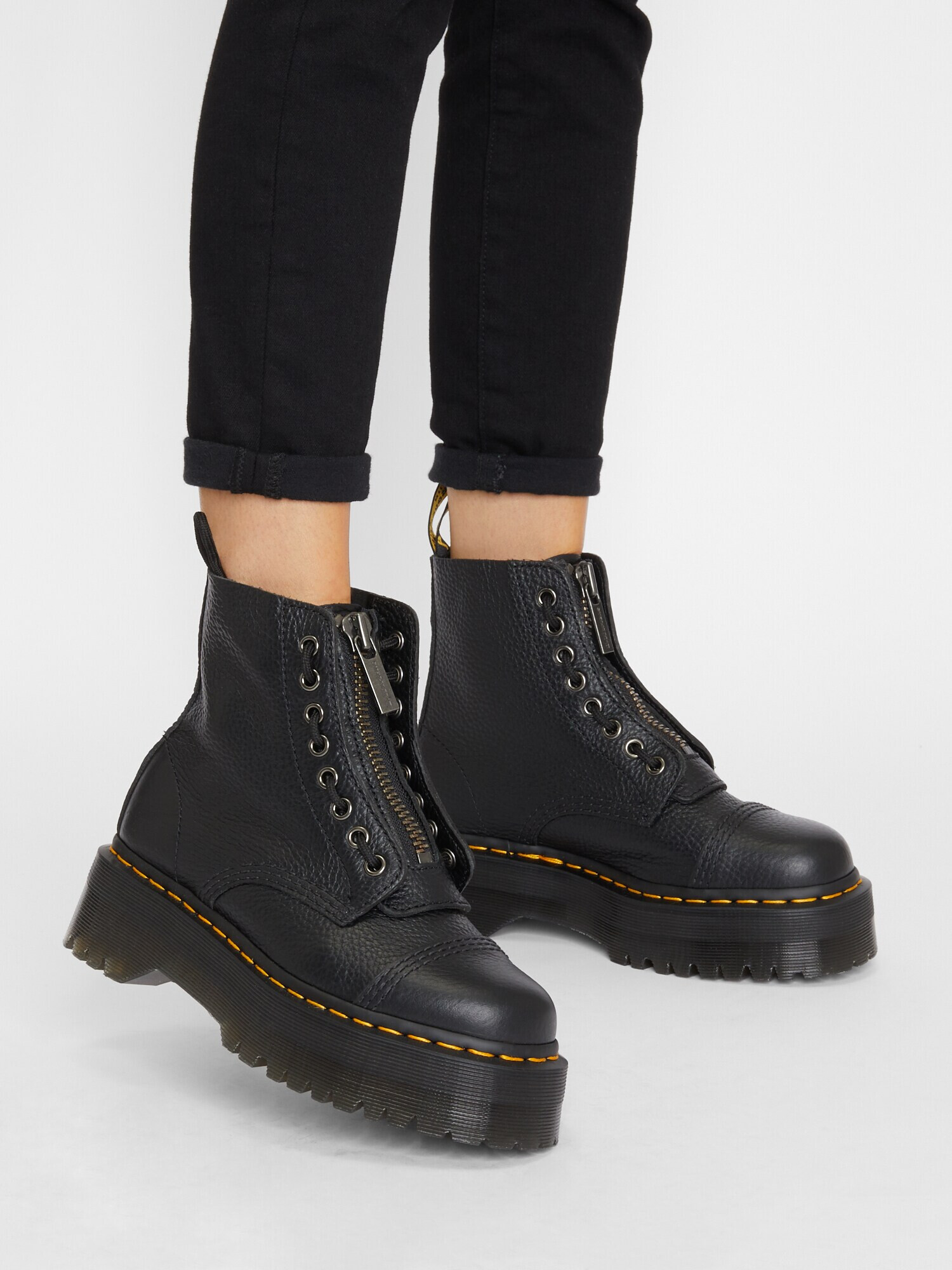 Dr. Martens Ghete cu șireturi 'Sinclair' negru - Pled.ro