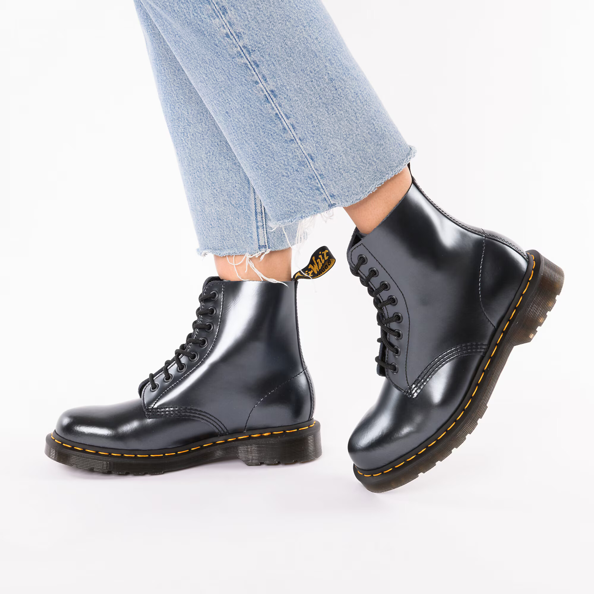 Dr. Martens Ghete cu șireturi 'Pascal' negru - Pled.ro