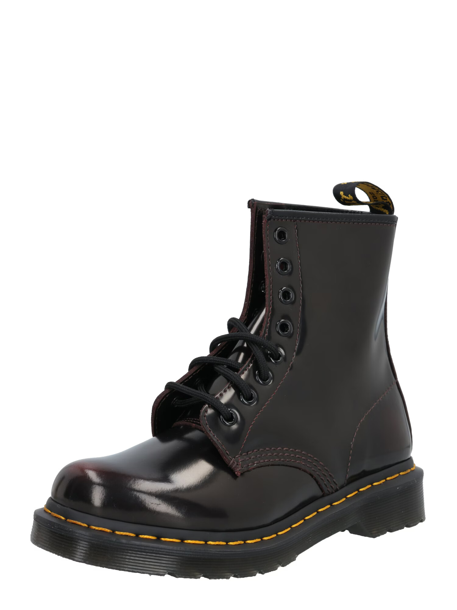 Dr. Martens Ghete cu șireturi roșu bordeaux - Pled.ro