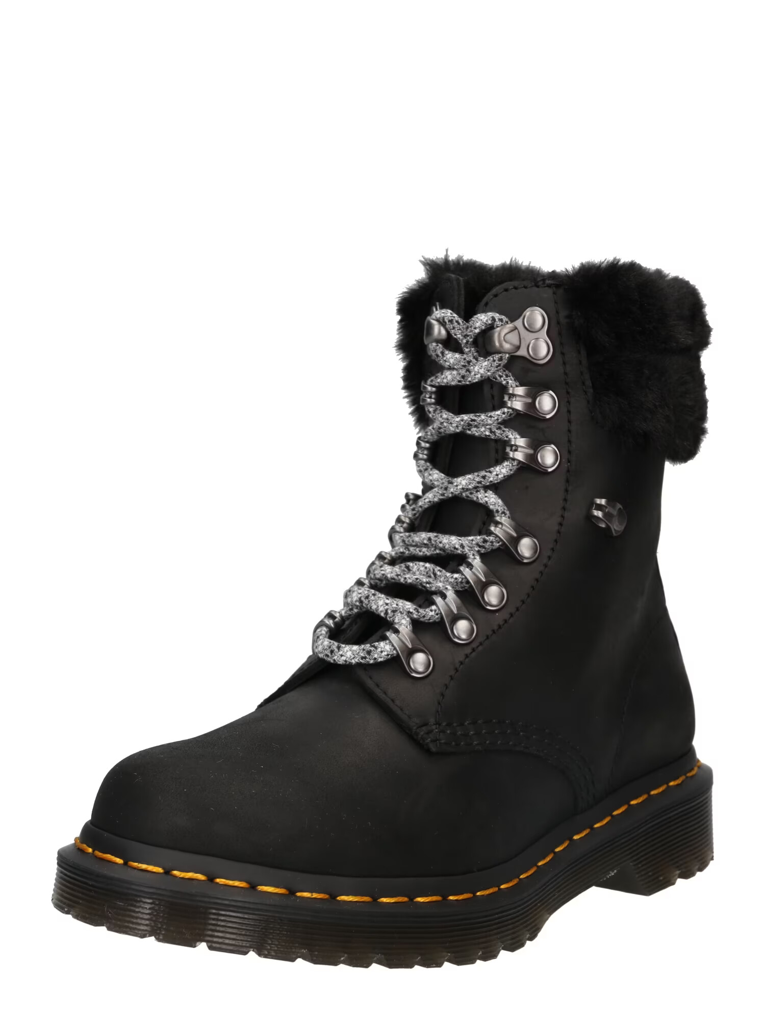 Dr. Martens Ghete cu șireturi 'Serena' negru - Pled.ro