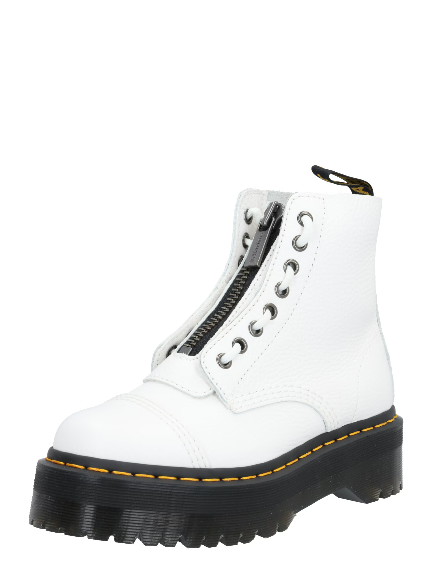 Dr. Martens Ghete cu șireturi 'Sinclair' galben / alb - Pled.ro