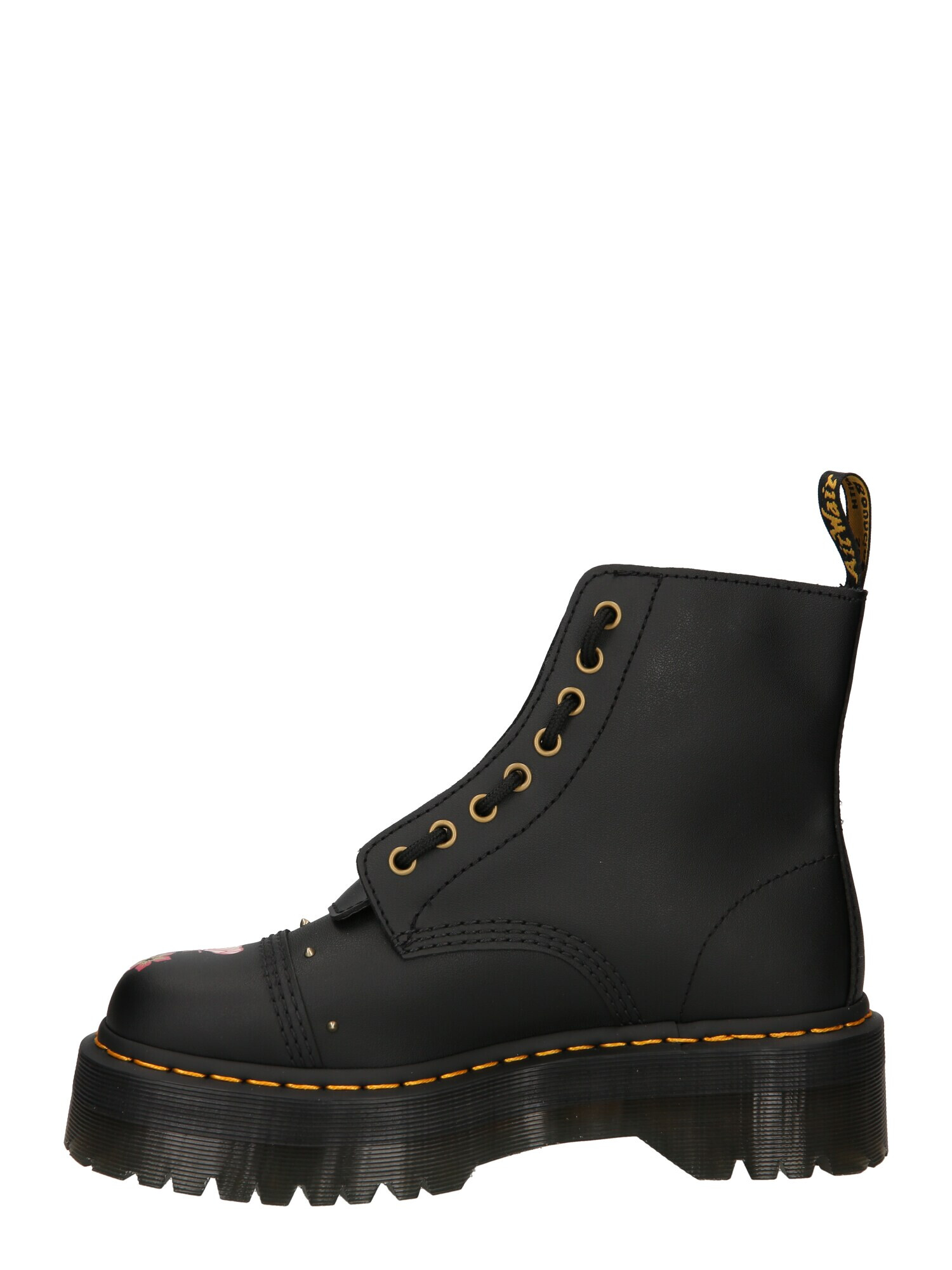 Dr. Martens Ghete cu șireturi 'Sinclair' galben / verde / roșu / negru - Pled.ro