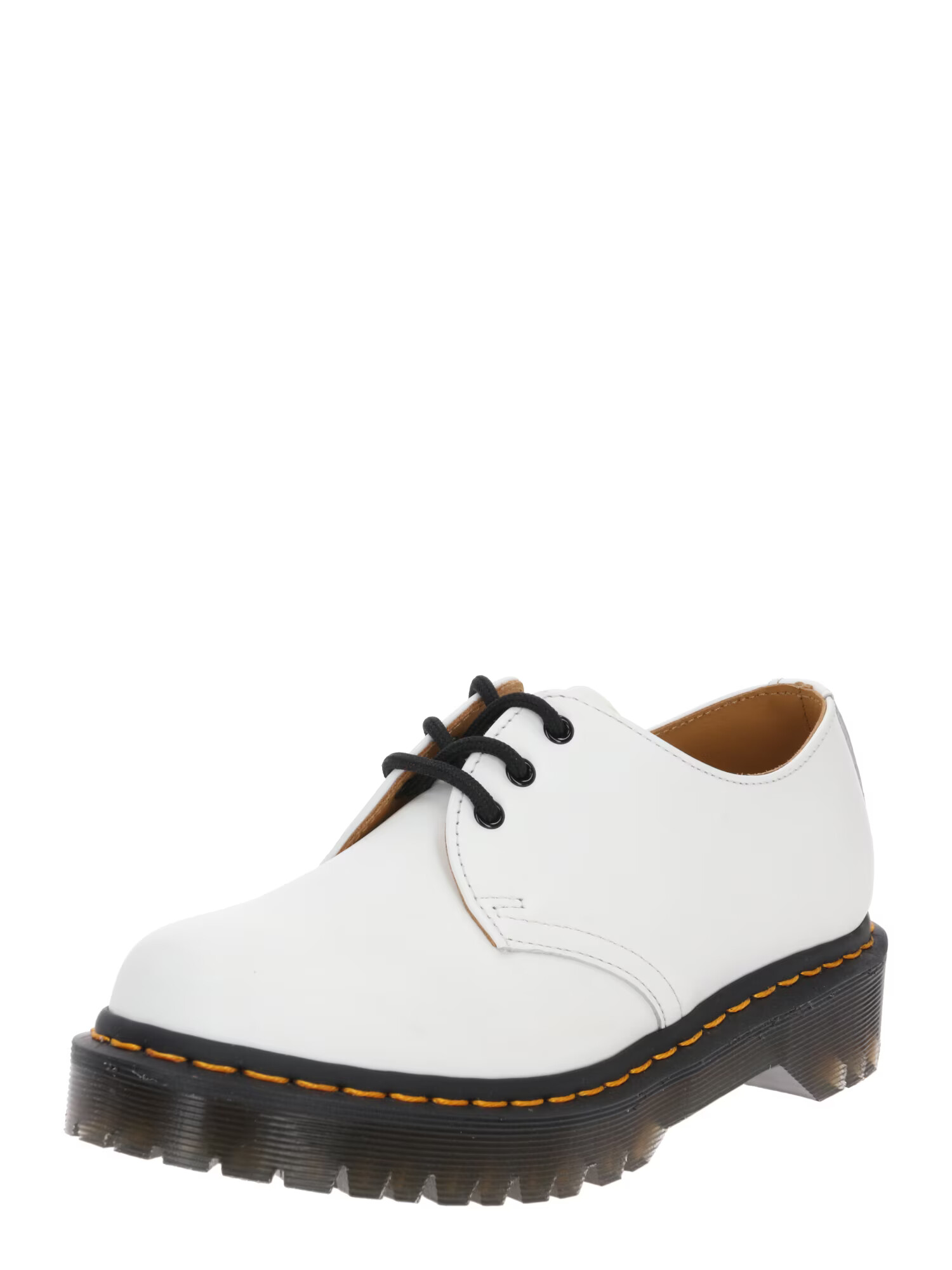 Dr. Martens Pantofi cu șireturi '1461 Bex' negru / alb - Pled.ro