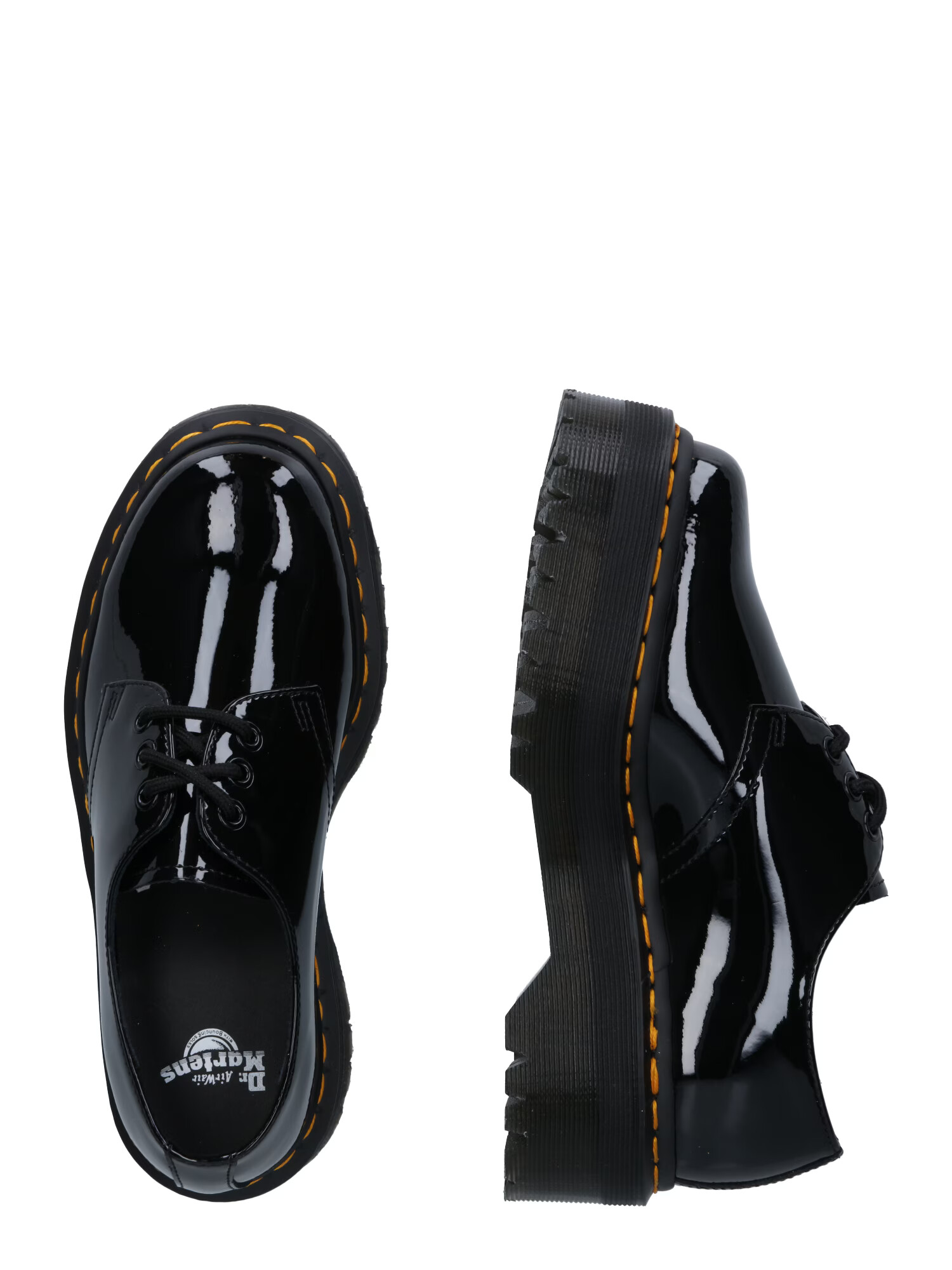 Dr. Martens Pantofi cu șireturi 'Quad' negru - Pled.ro