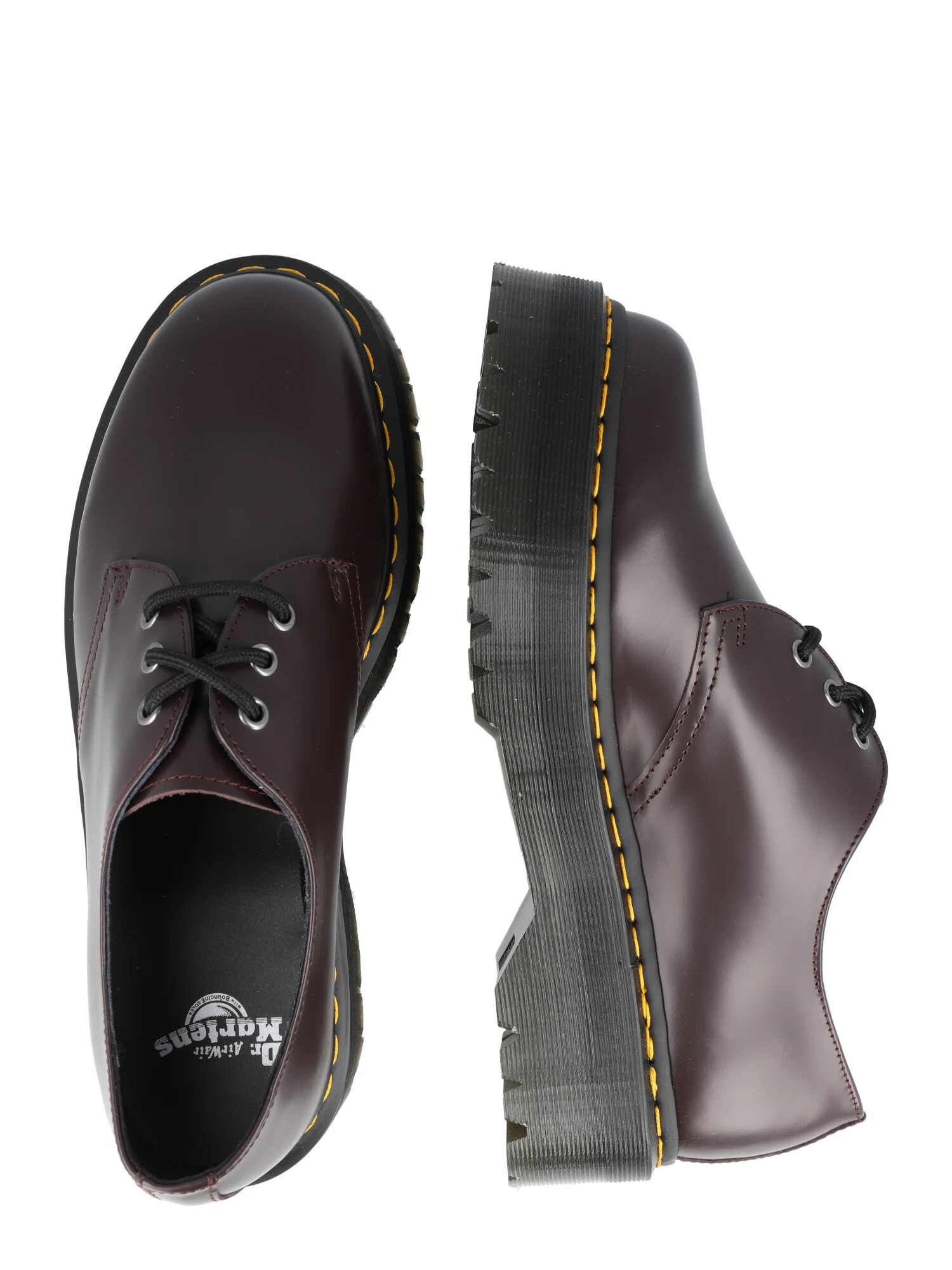 Dr. Martens Pantofi cu șireturi roșu vin - Pled.ro