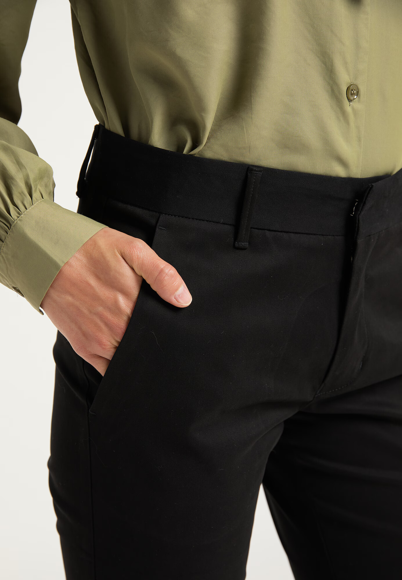 DreiMaster Klassik Pantaloni negru - Pled.ro