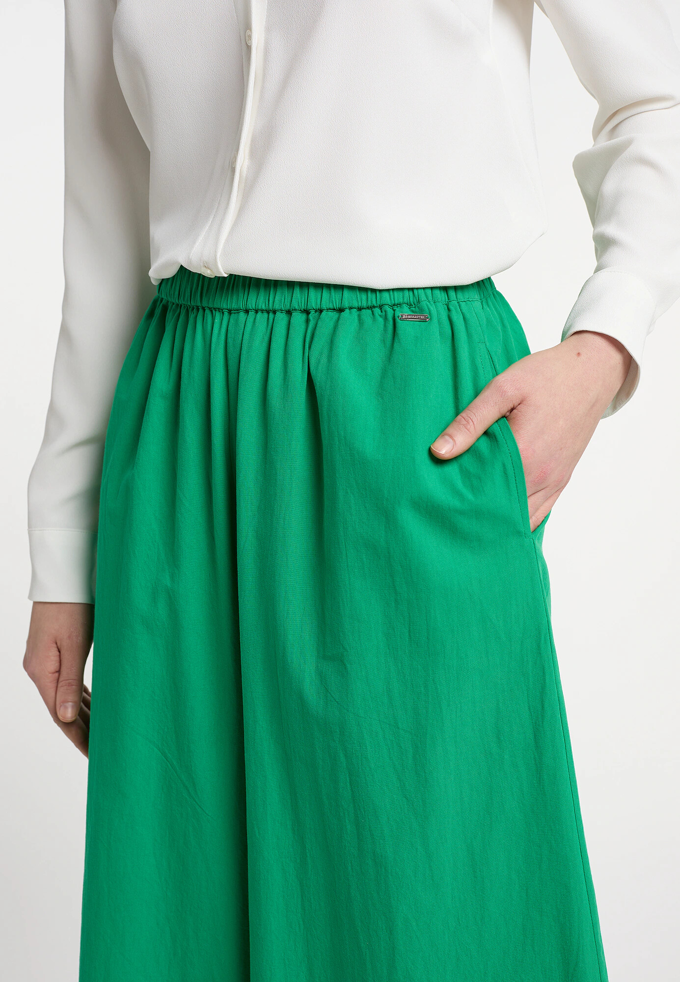 DreiMaster Klassik Pantaloni verde - Pled.ro