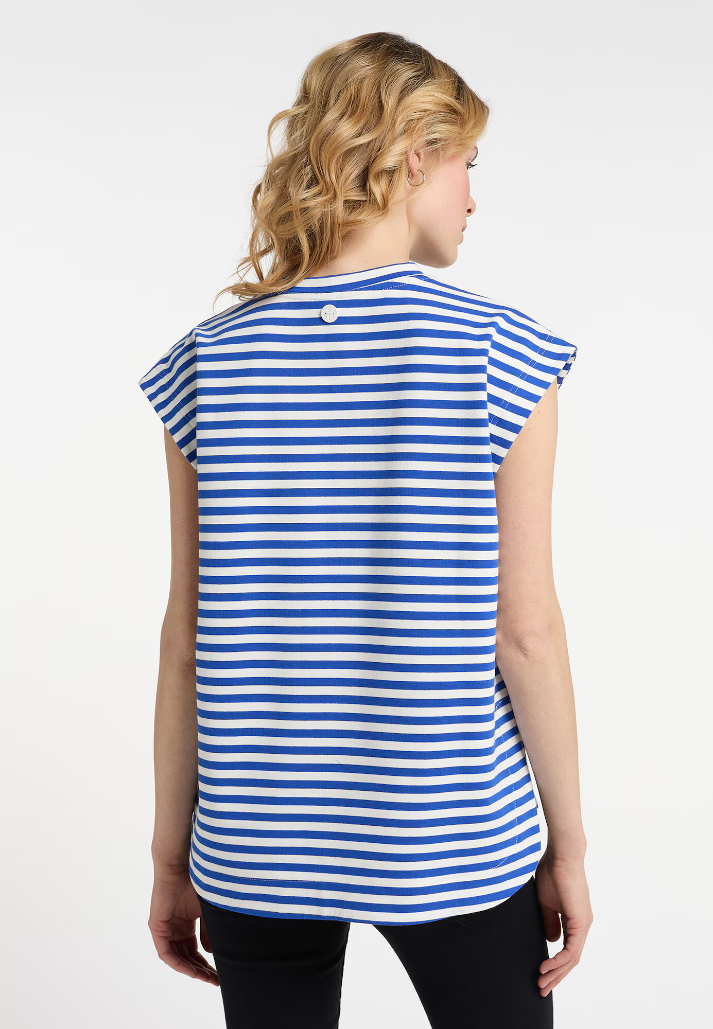 DreiMaster Maritim Tricou albastru / alb - Pled.ro