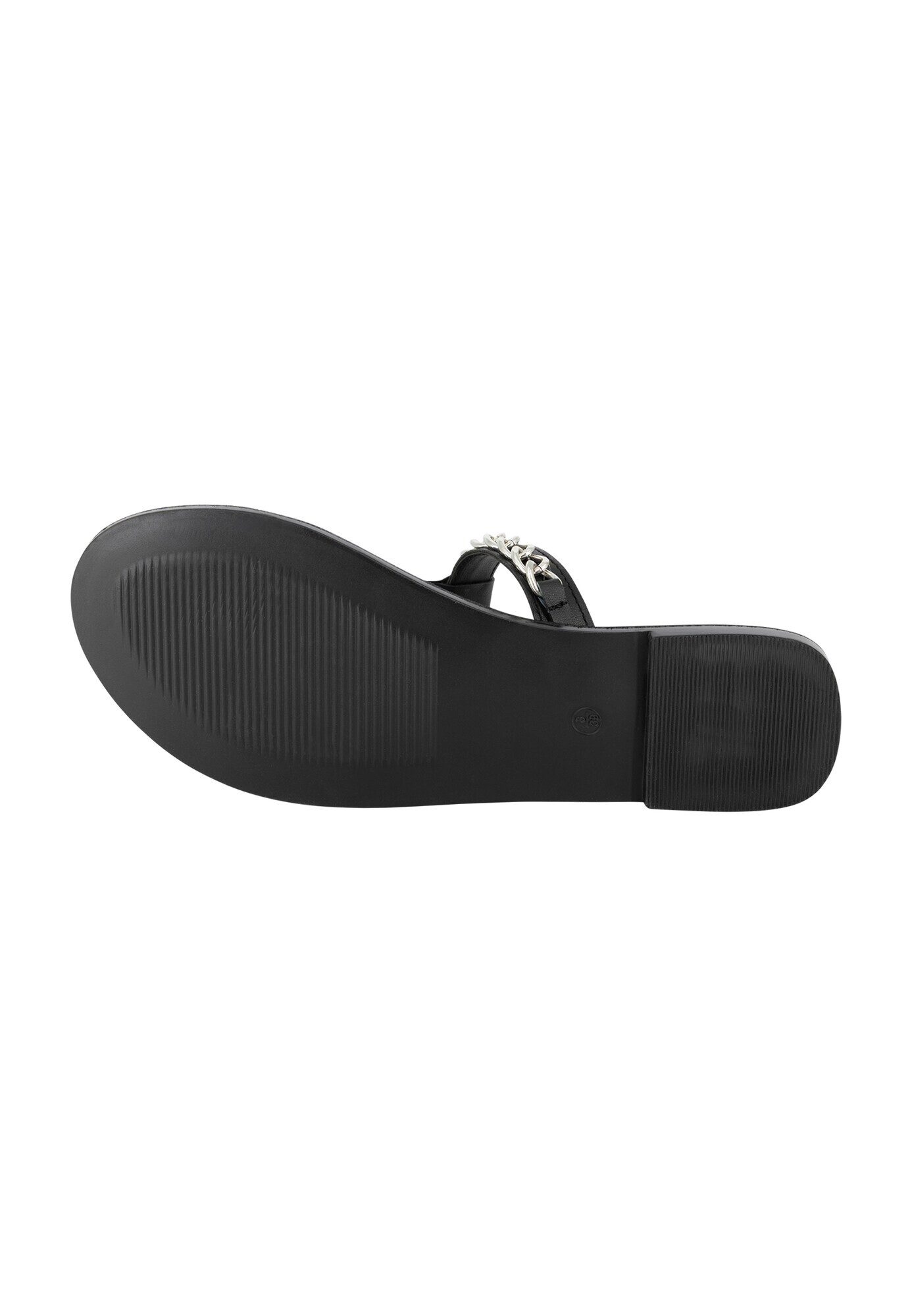 DreiMaster Vintage Flip-flops 'Boline' negru / argintiu - Pled.ro