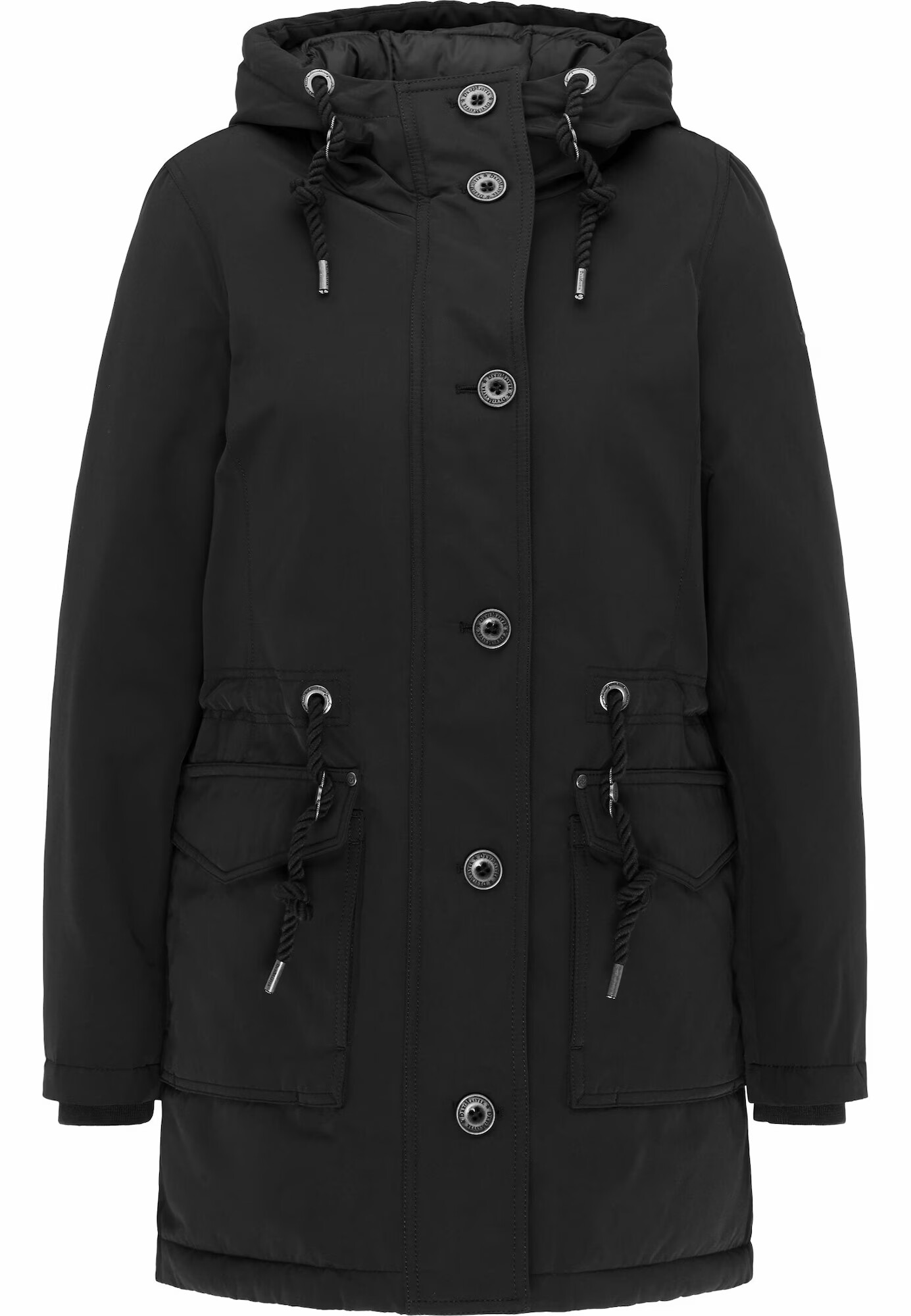 DreiMaster Vintage Parka de iarnă negru - Pled.ro