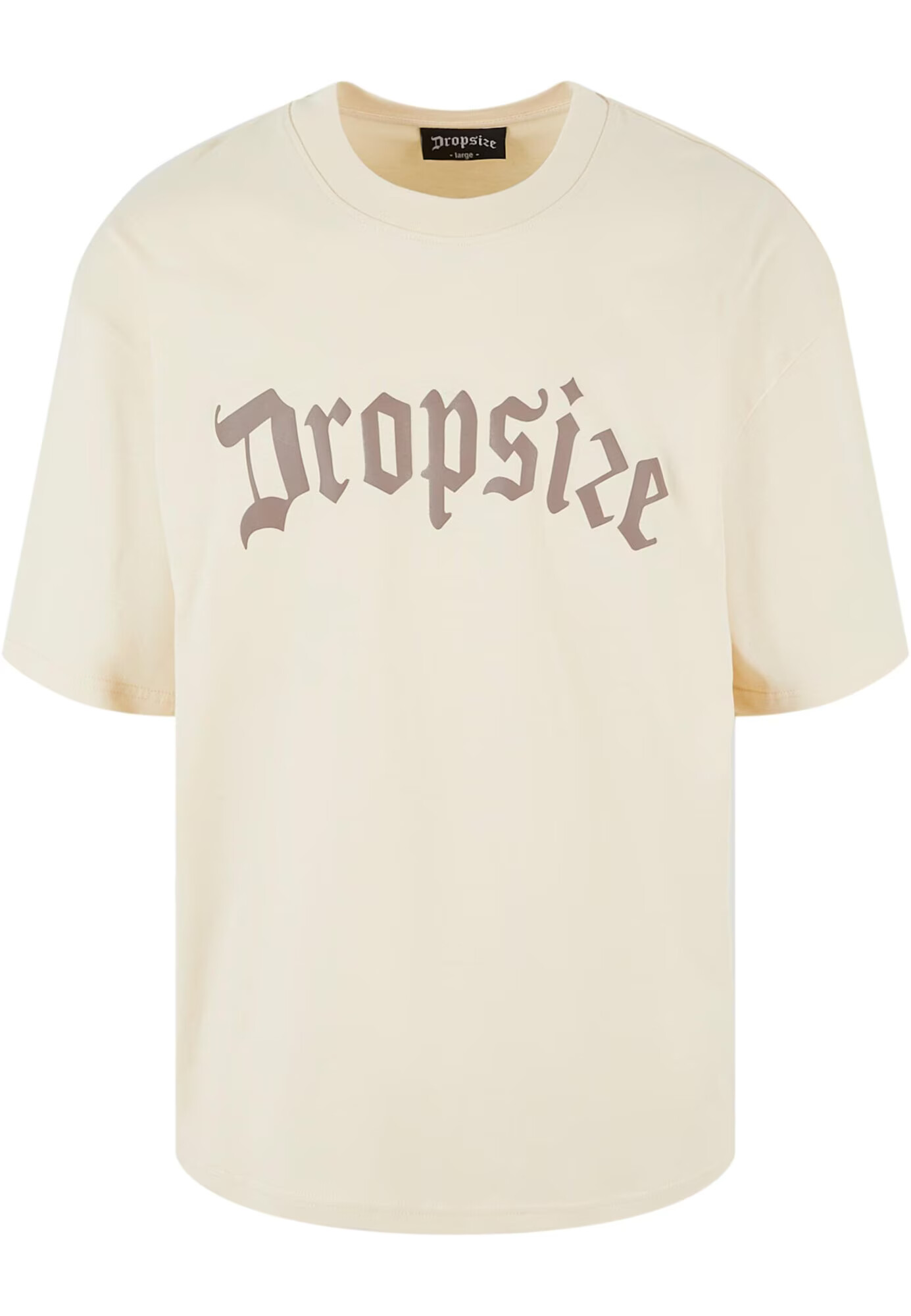 Dropsize Tricou bej / maro deschis - Pled.ro