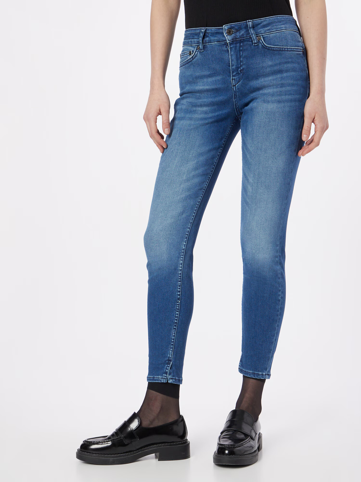 DRYKORN Jeans 'Need' albastru denim / negru - Pled.ro