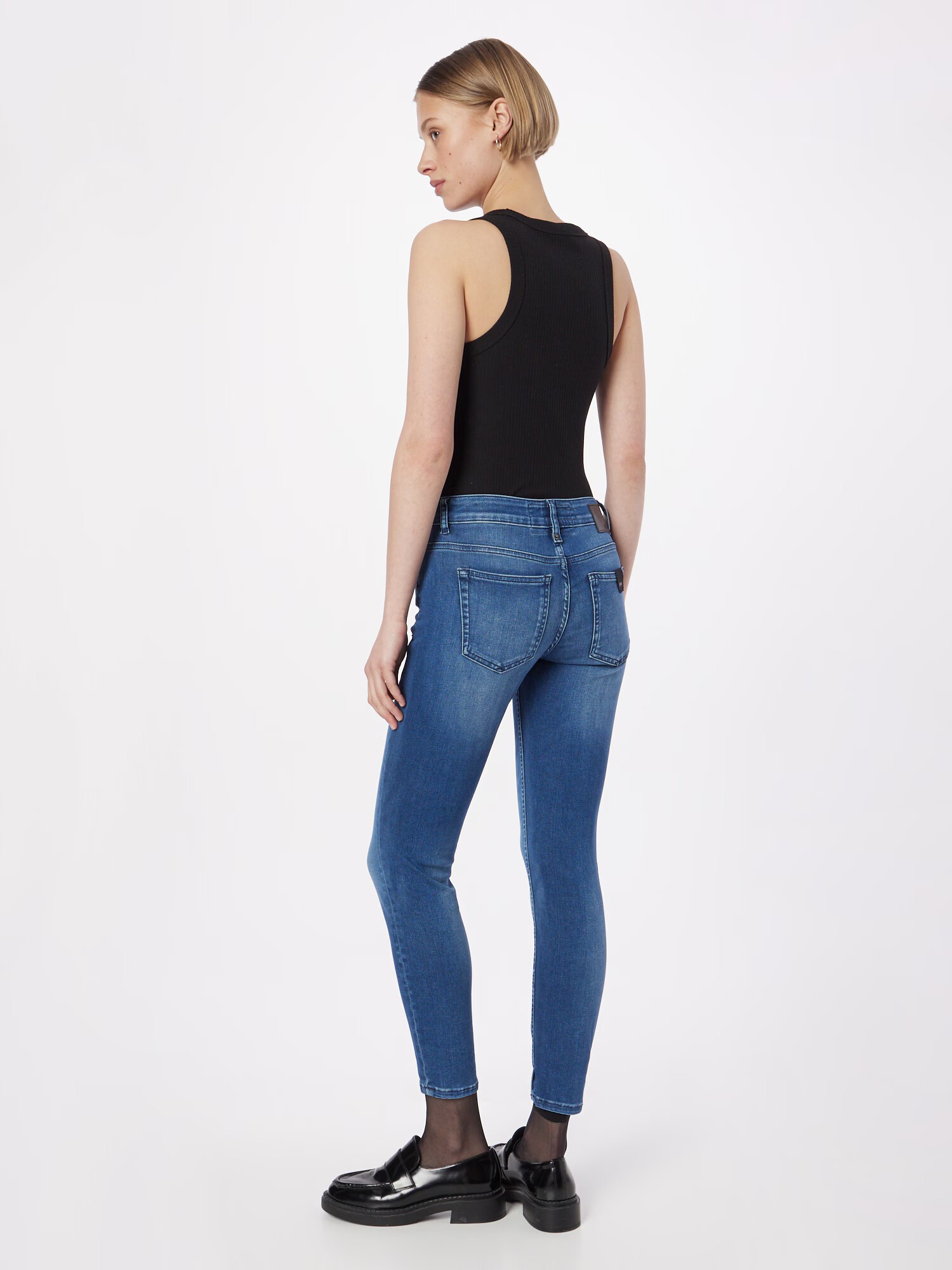 DRYKORN Jeans 'Need' albastru denim / negru - Pled.ro