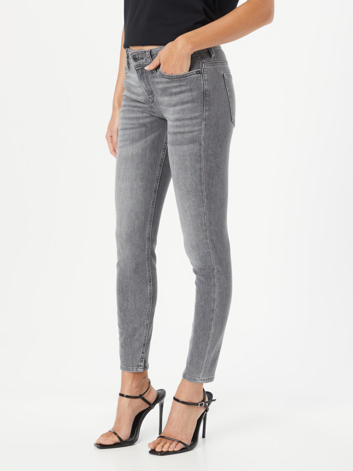 DRYKORN Jeans 'NEED' gri denim - Pled.ro