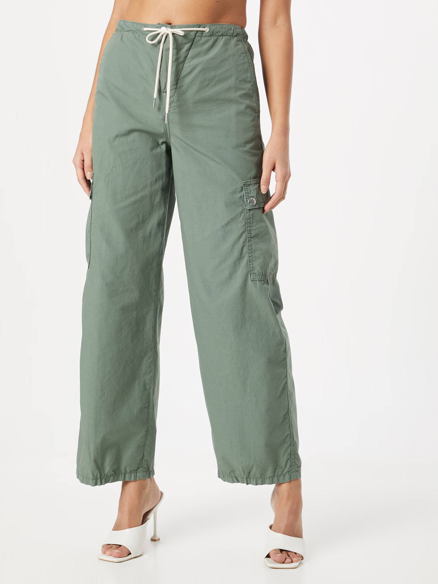 DRYKORN Pantaloni cu buzunare verde pastel - Pled.ro