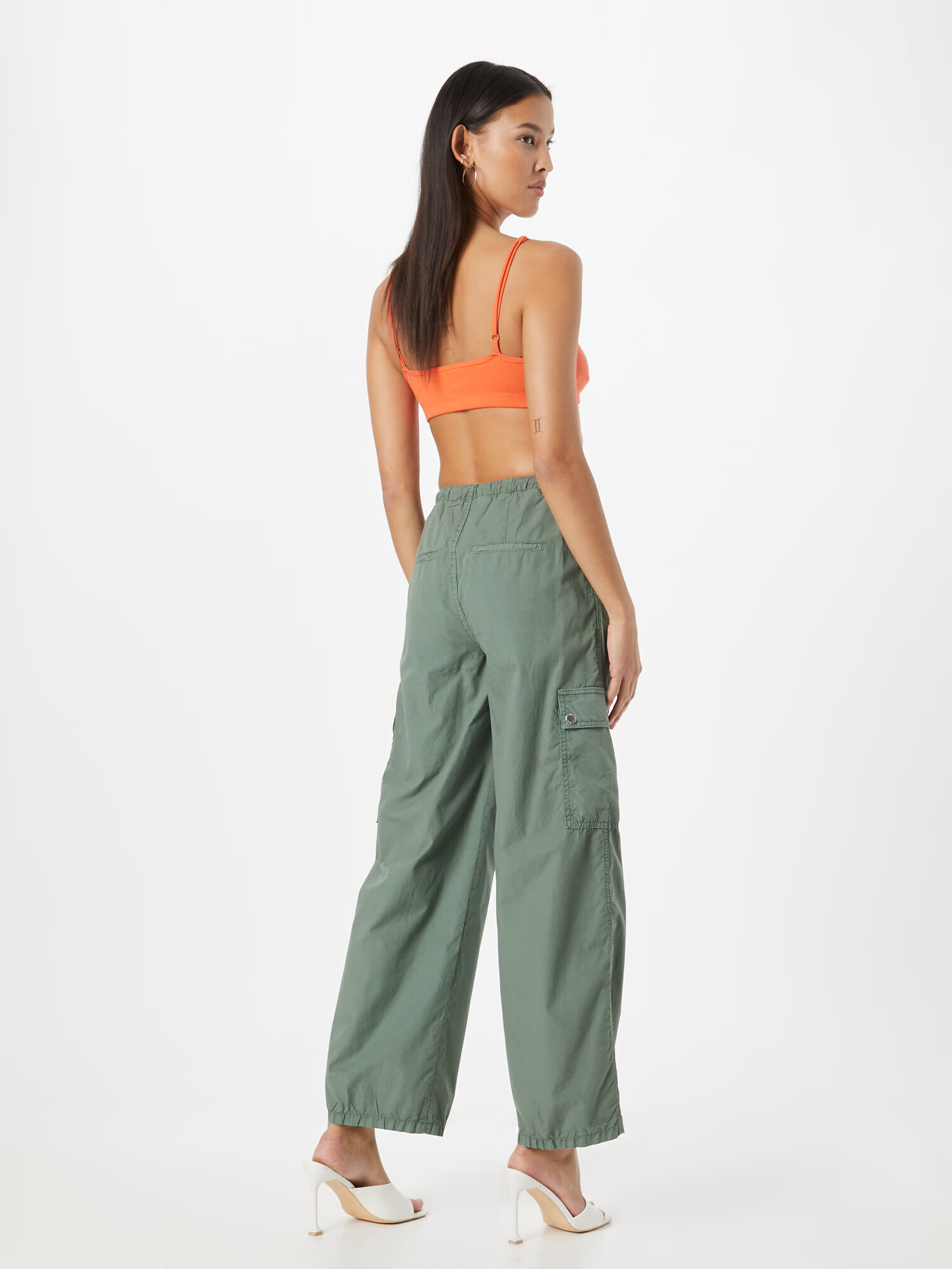 DRYKORN Pantaloni cu buzunare verde pastel - Pled.ro