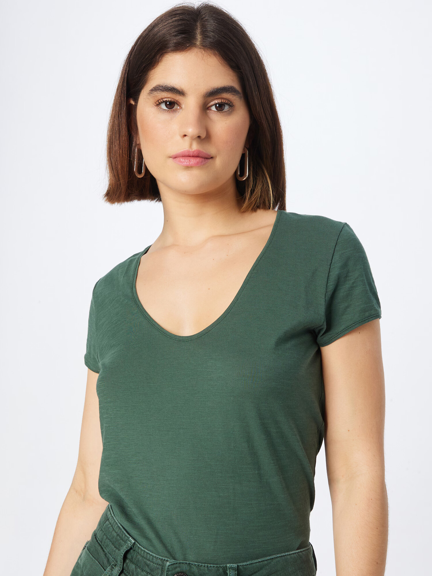 DRYKORN Tricou 'AVIVI' verde smarald - Pled.ro