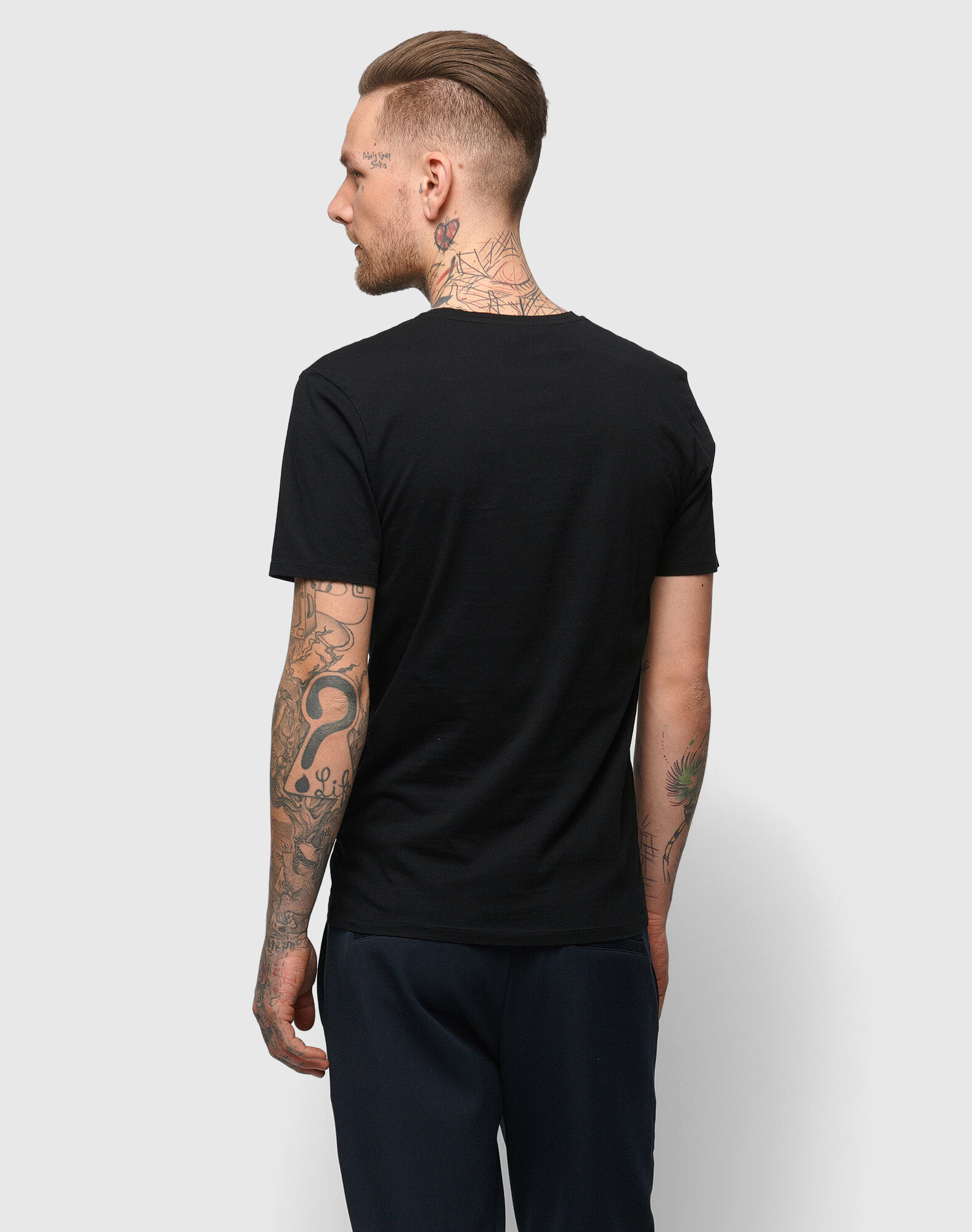 DRYKORN Tricou 'Quentin' negru - Pled.ro