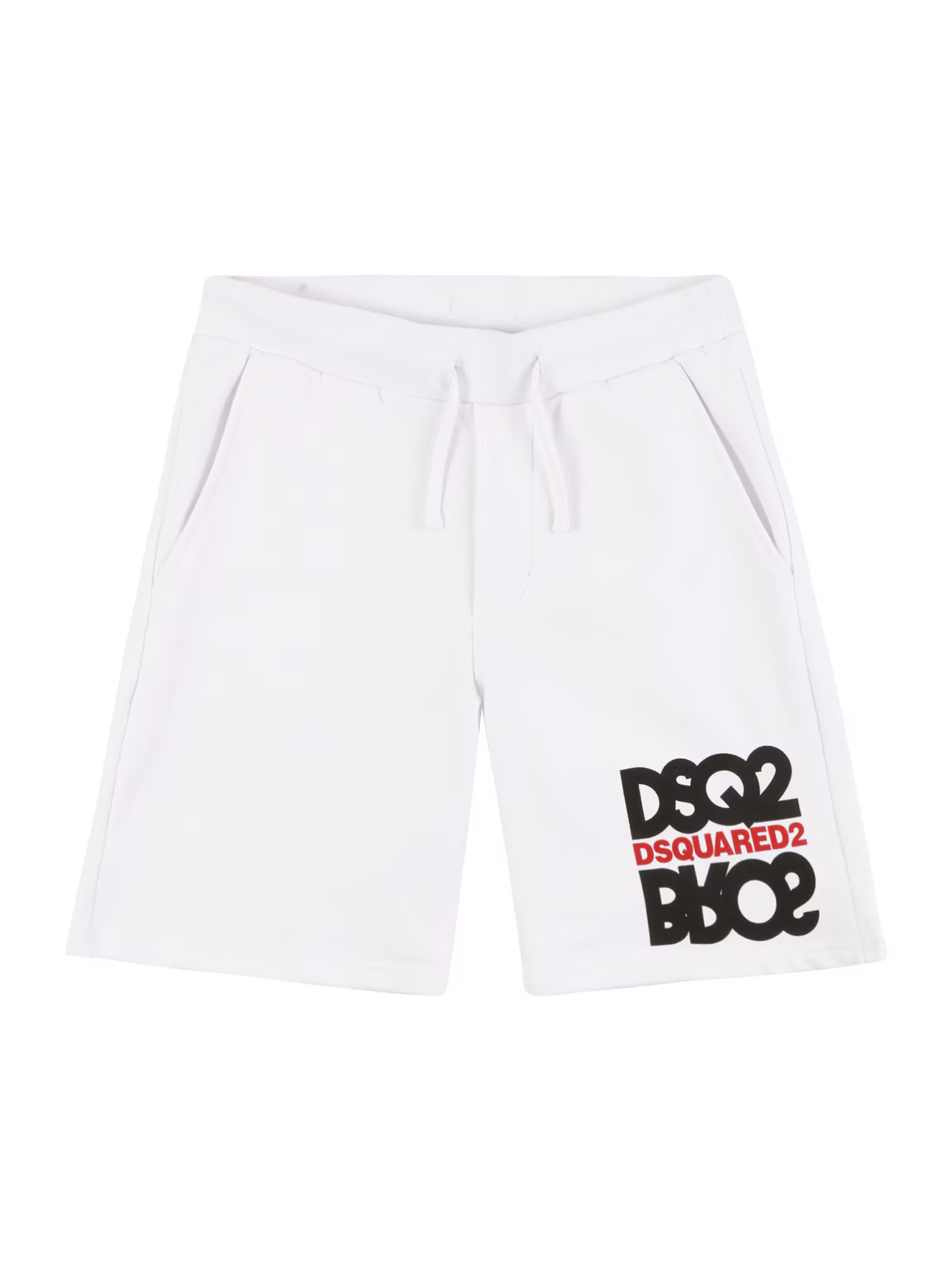 DSQUARED2 Pantaloni roșu / negru / alb - Pled.ro