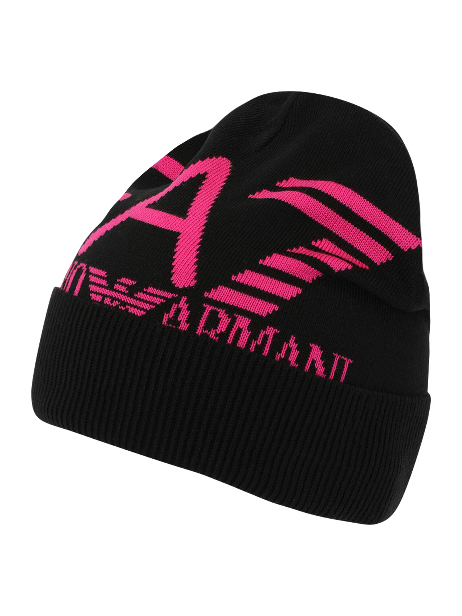 EA7 Emporio Armani Căciulă 'MOUNTAIN' roz / negru - Pled.ro