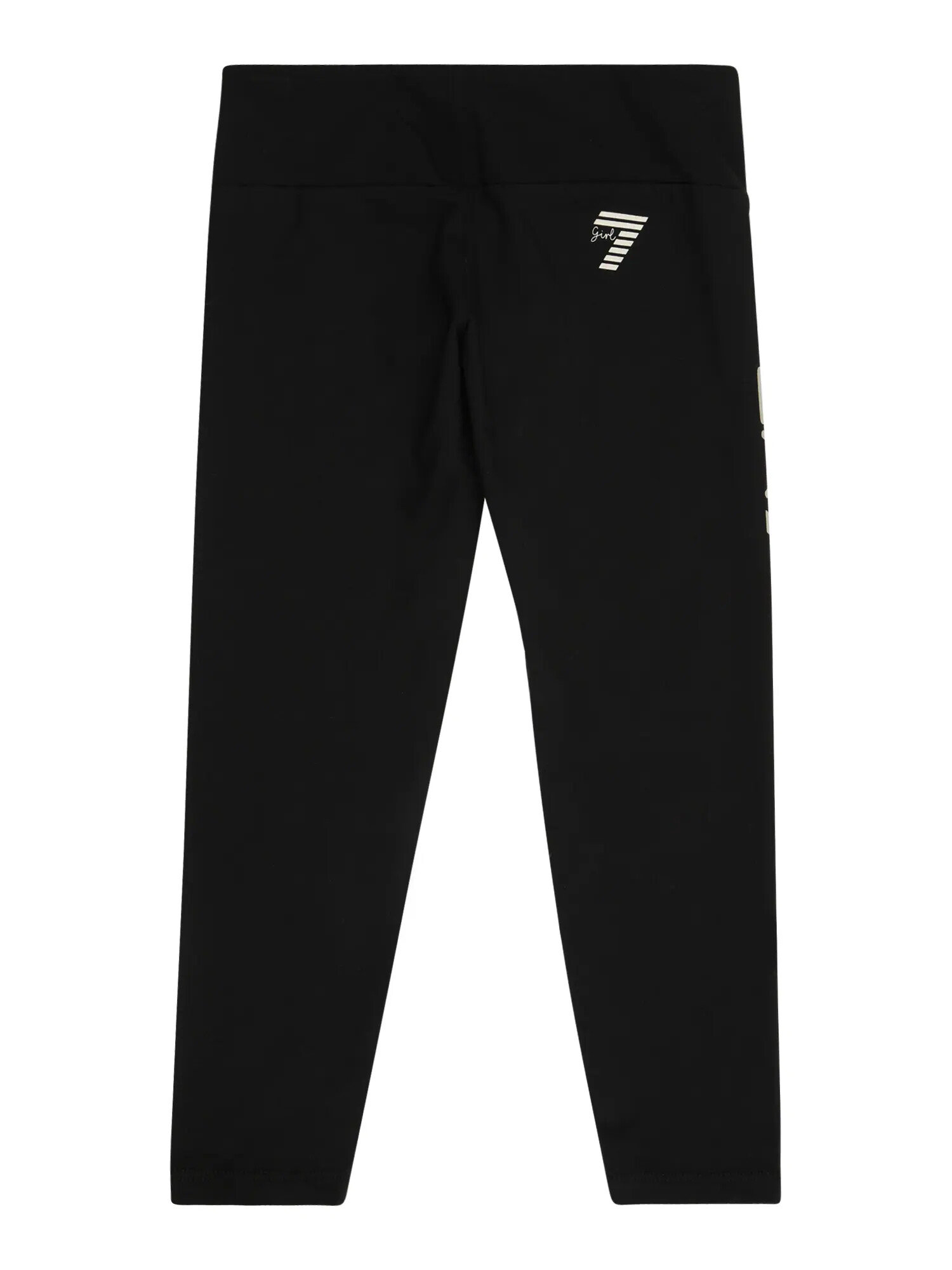 EA7 Emporio Armani Leggings negru / alb - Pled.ro