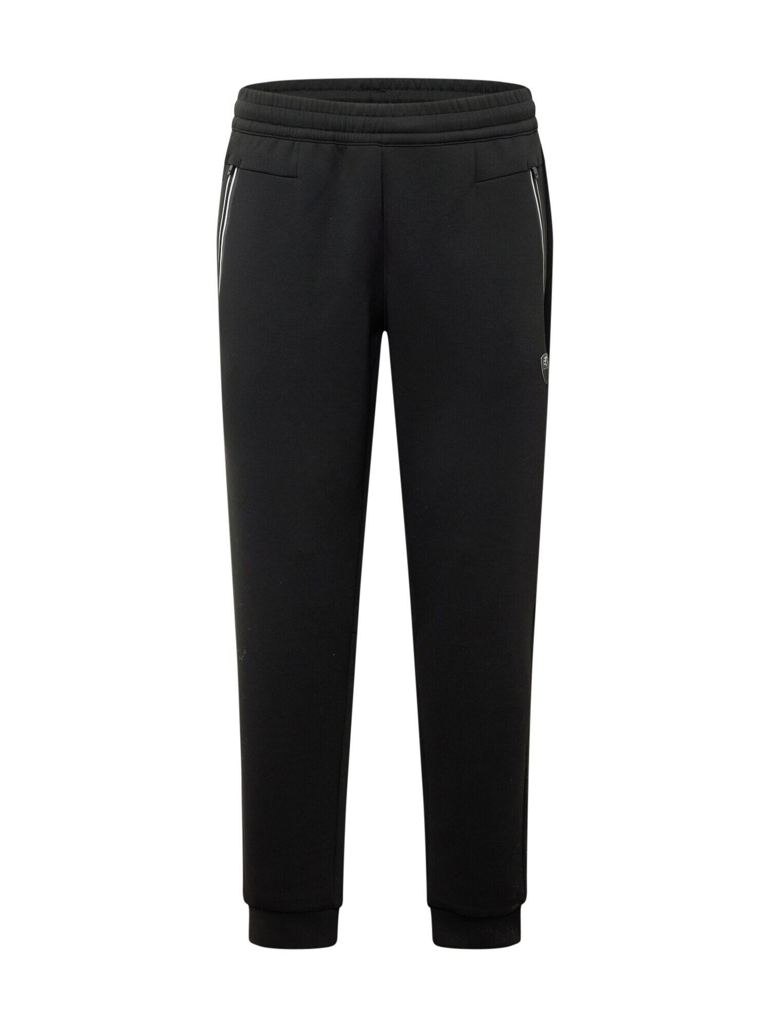 EA7 Emporio Armani Pantaloni negru / alb - Pled.ro