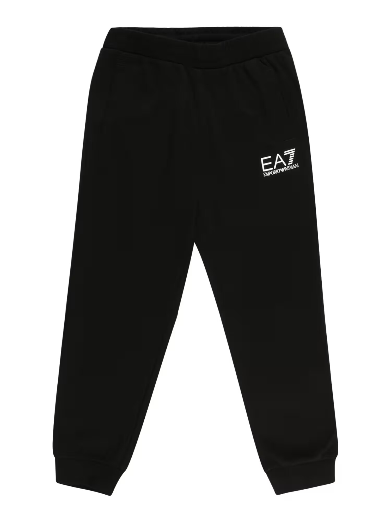 EA7 Emporio Armani Pantaloni negru / alb - Pled.ro