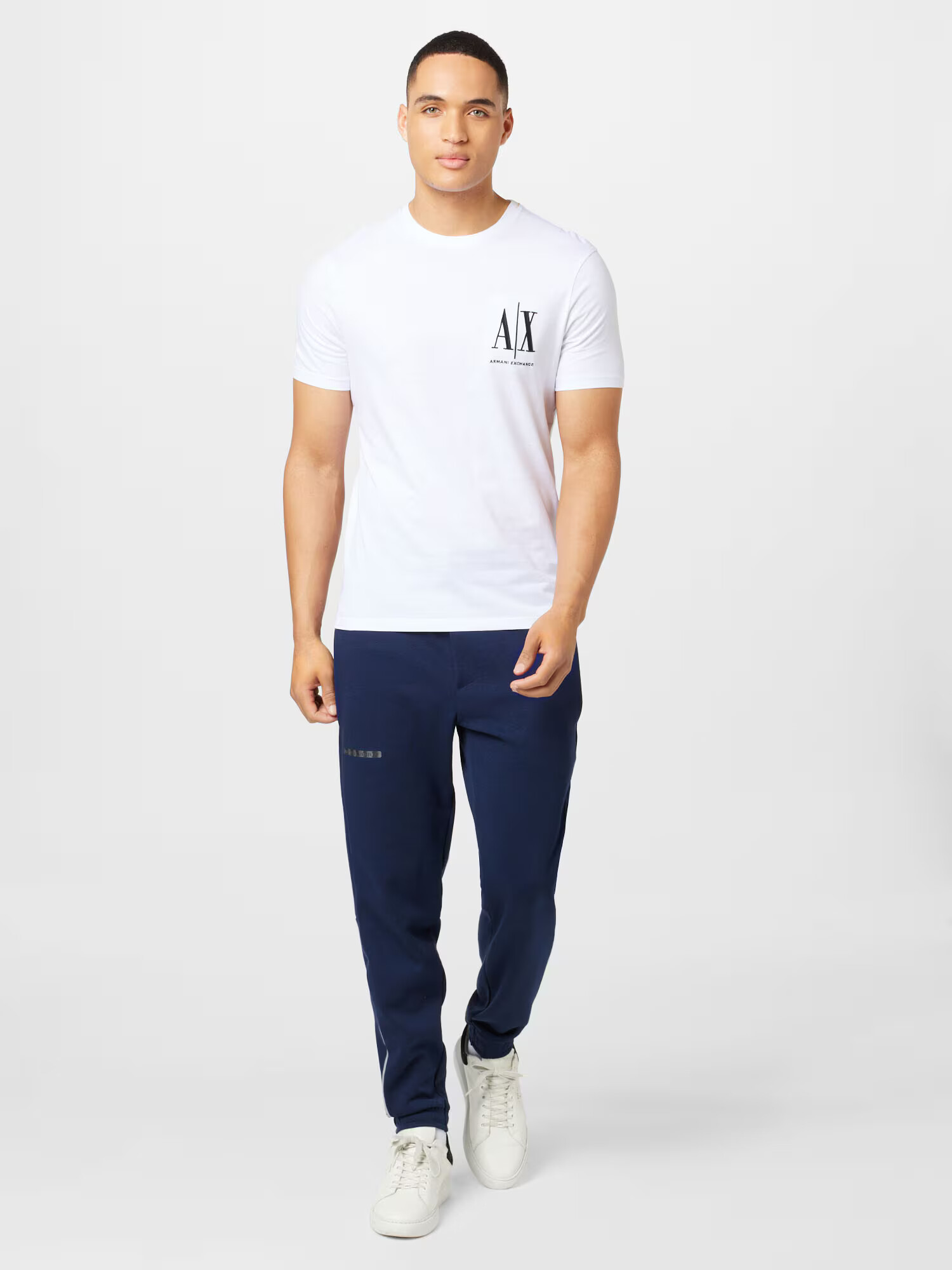 EA7 Emporio Armani Pantaloni sport bleumarin - Pled.ro