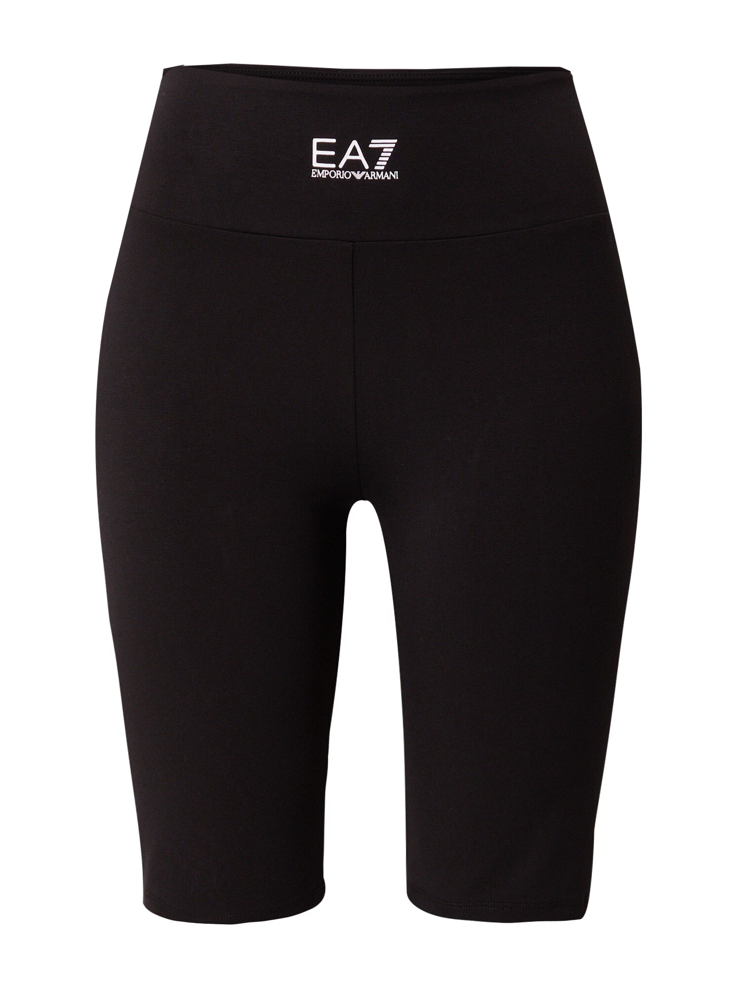 EA7 Emporio Armani Pantaloni sport negru / alb - Pled.ro