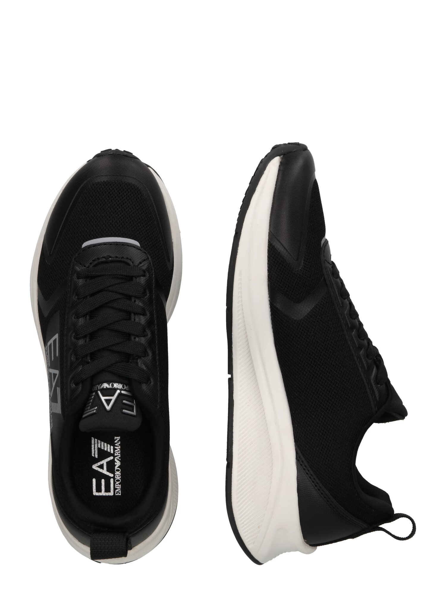 EA7 Emporio Armani Sneaker gri argintiu / negru - Pled.ro