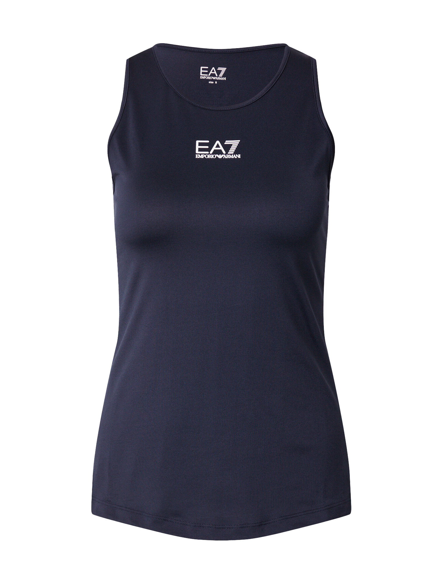 EA7 Emporio Armani Sport top bleumarin / alb - Pled.ro