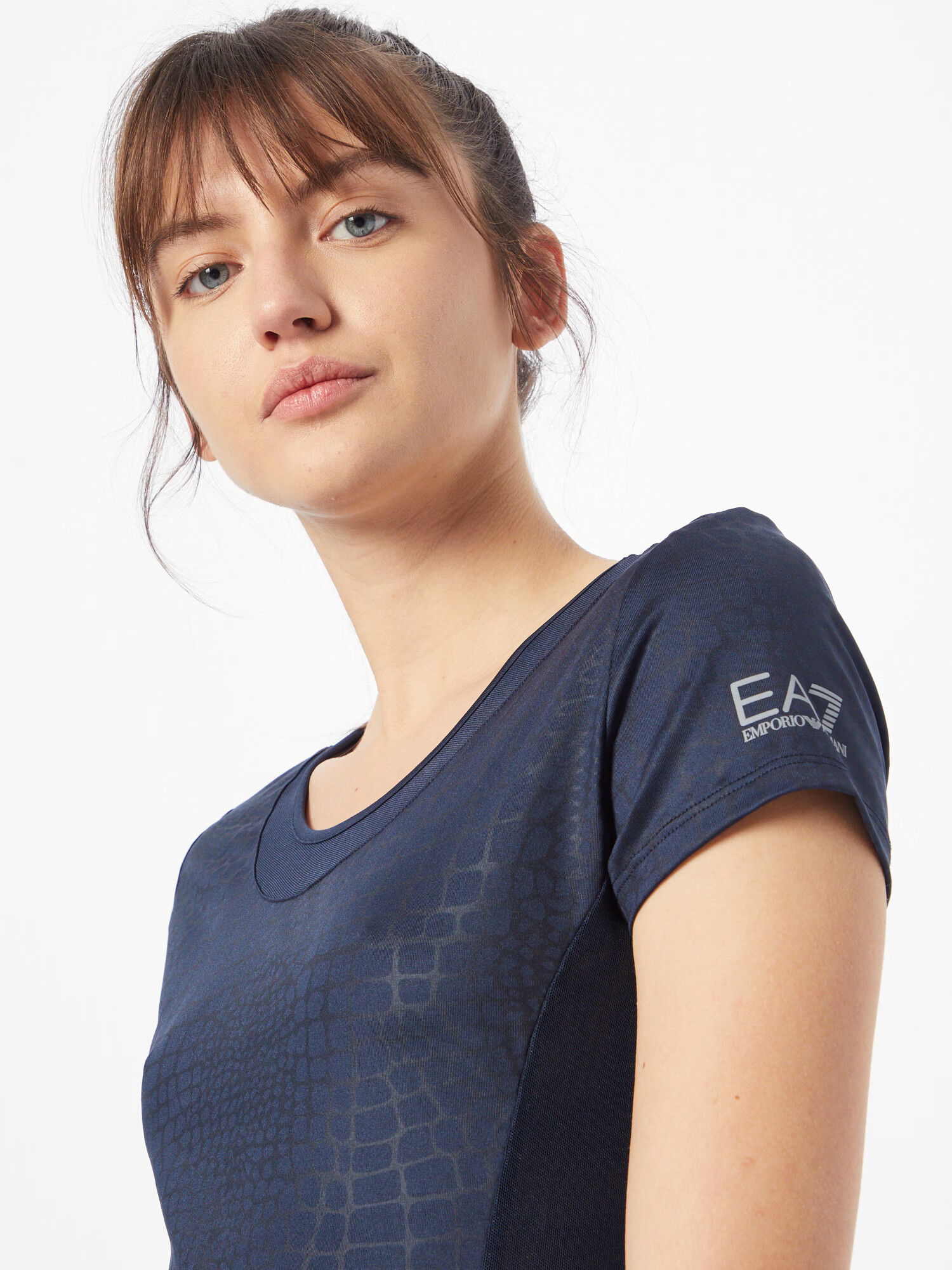 EA7 Emporio Armani Tricou funcțional bleumarin - Pled.ro