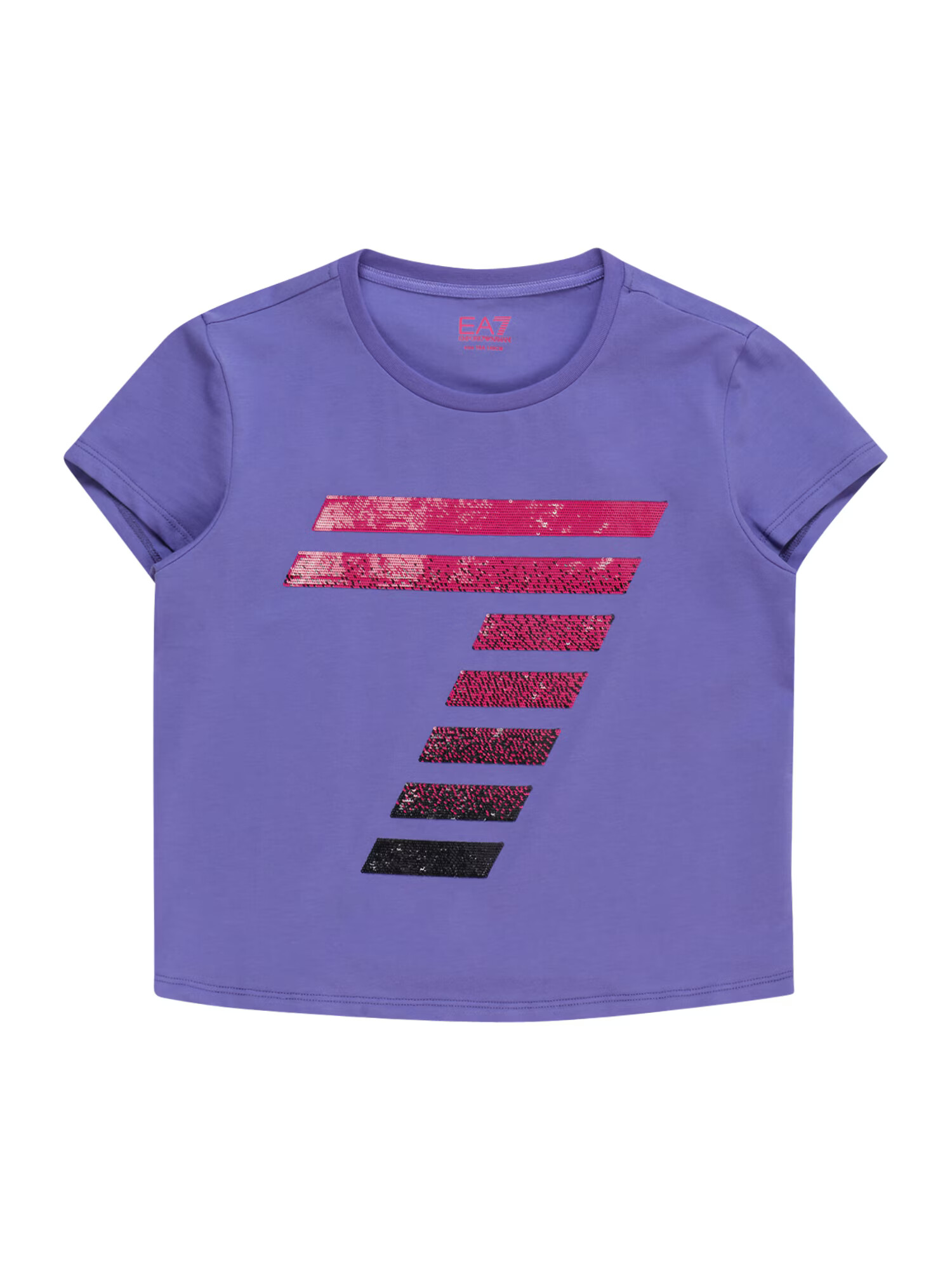 EA7 Emporio Armani Tricou mov lavandă / roșu-violet / negru - Pled.ro