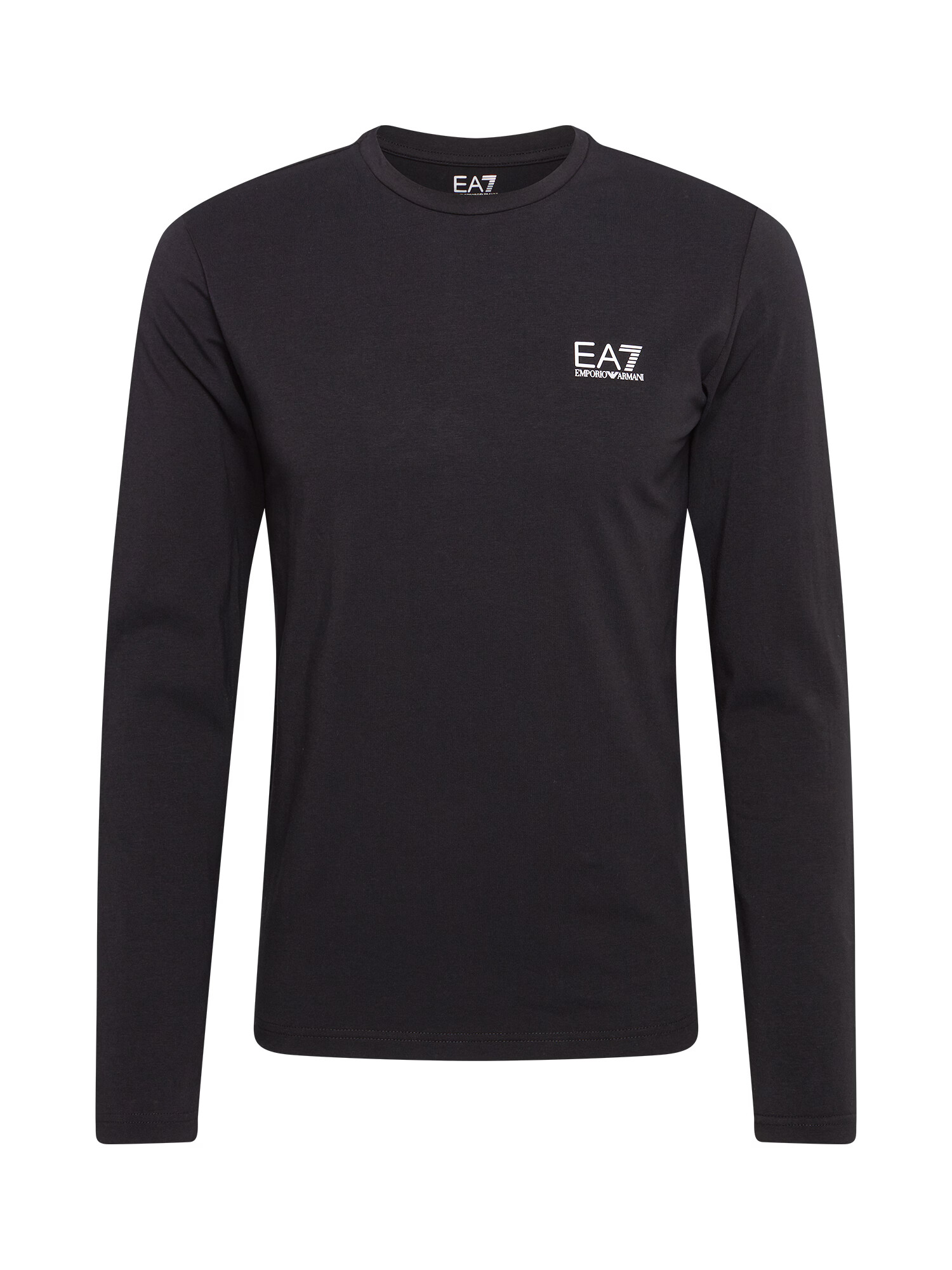 EA7 Emporio Armani Tricou negru / alb - Pled.ro