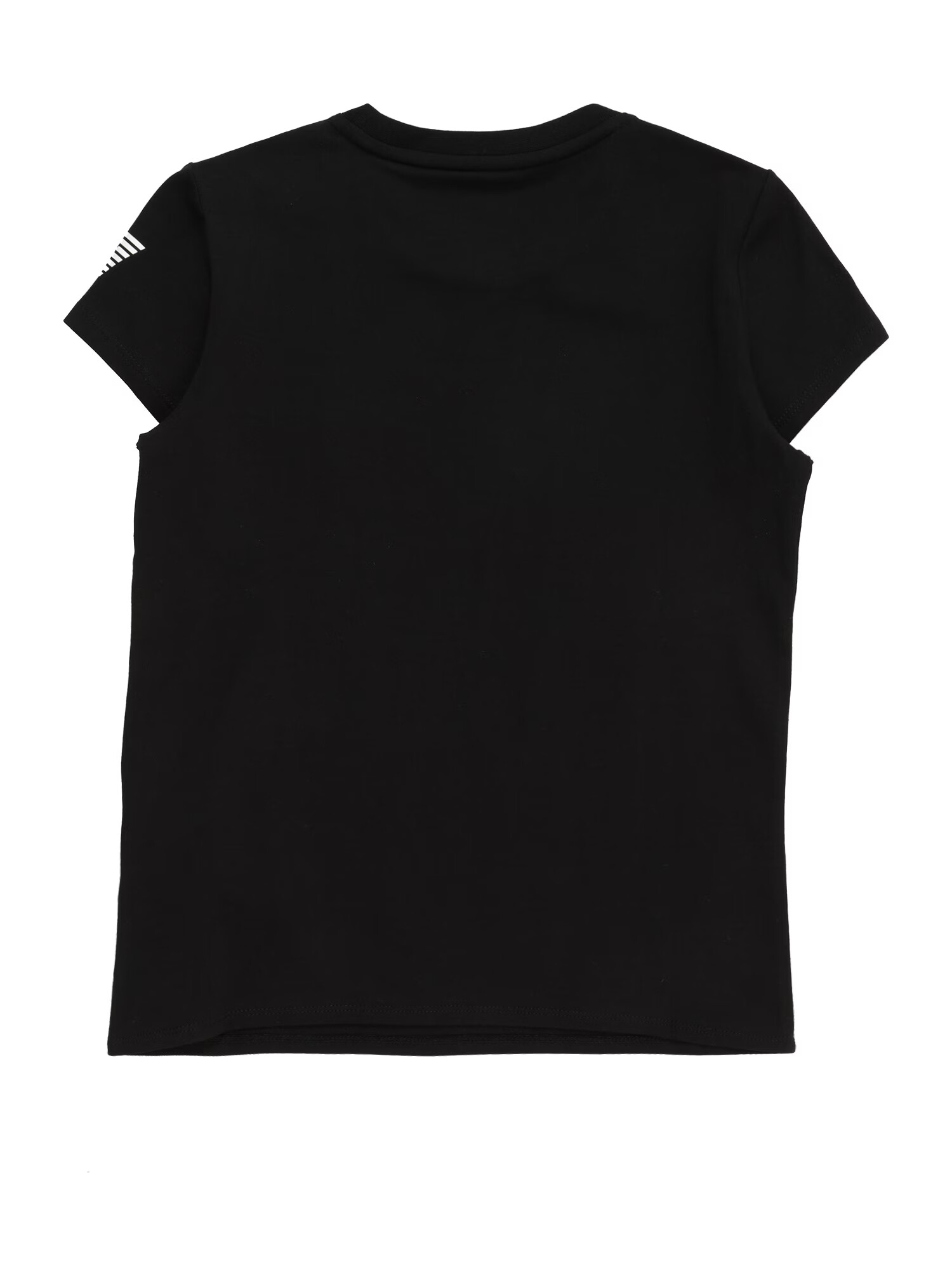 EA7 Emporio Armani Tricou negru / alb - Pled.ro