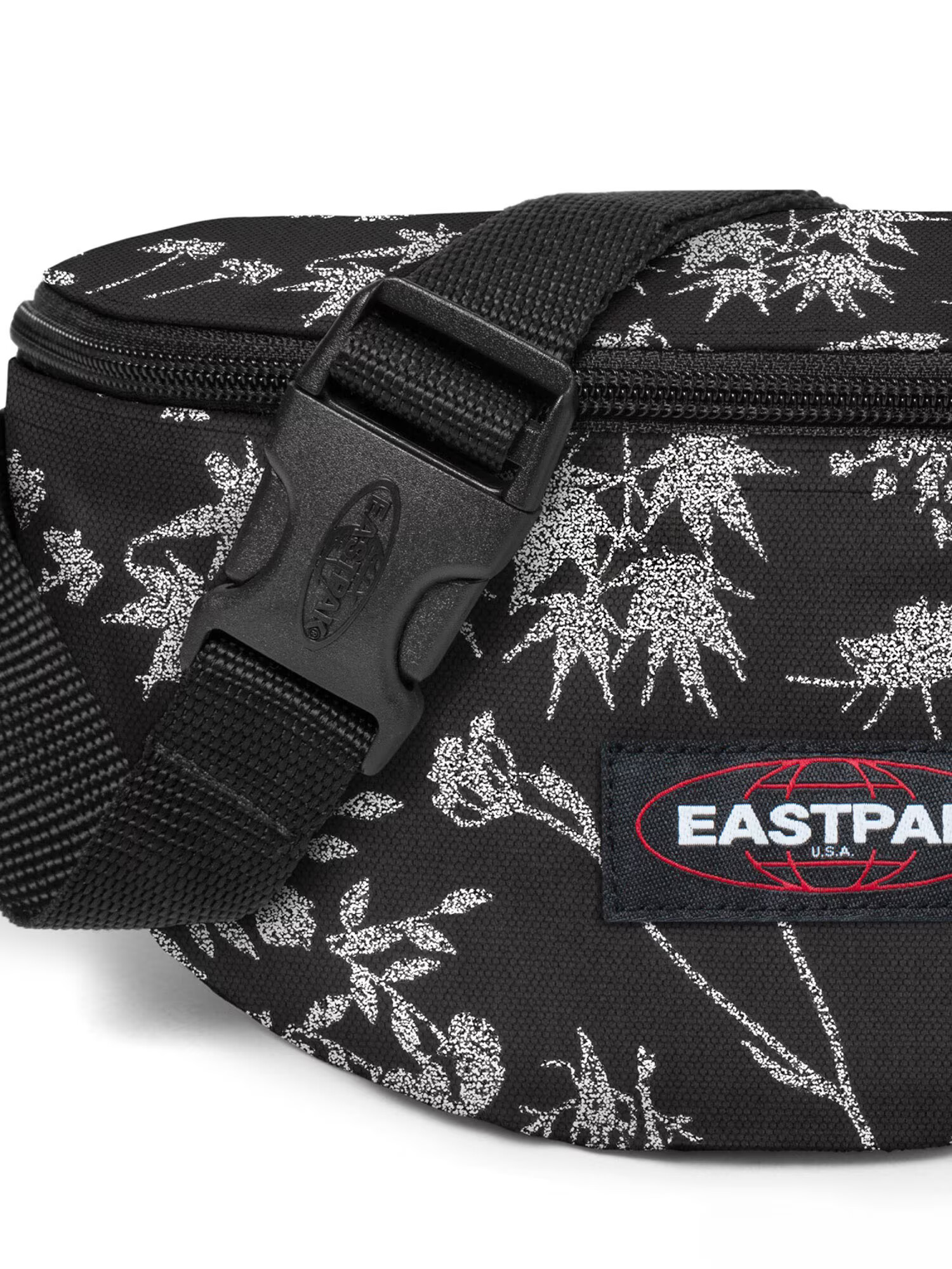 EASTPAK Borsetă 'Springer' negru / argintiu - Pled.ro