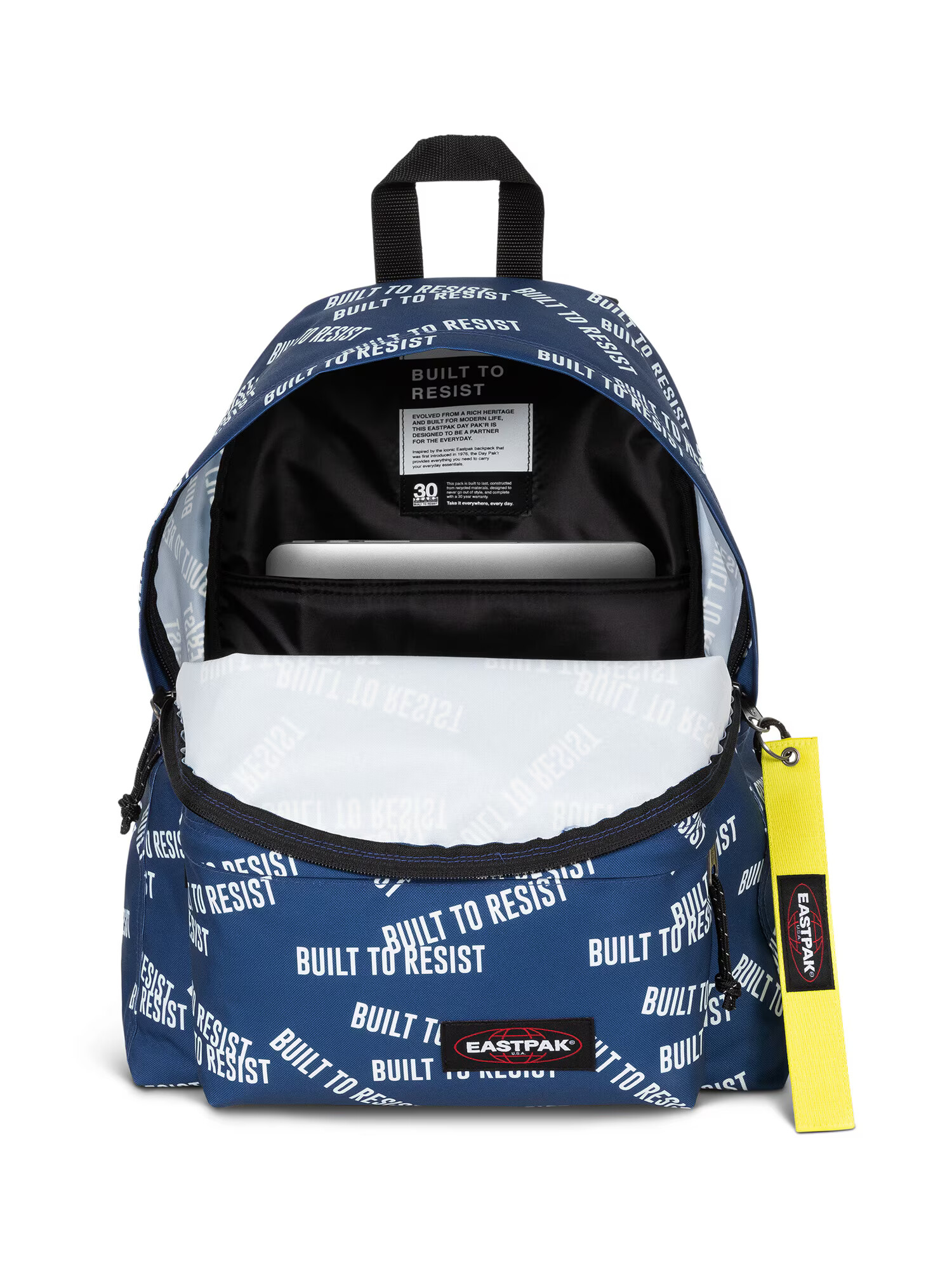 EASTPAK Rucsac bleumarin / galben lămâie / negru / alb - Pled.ro