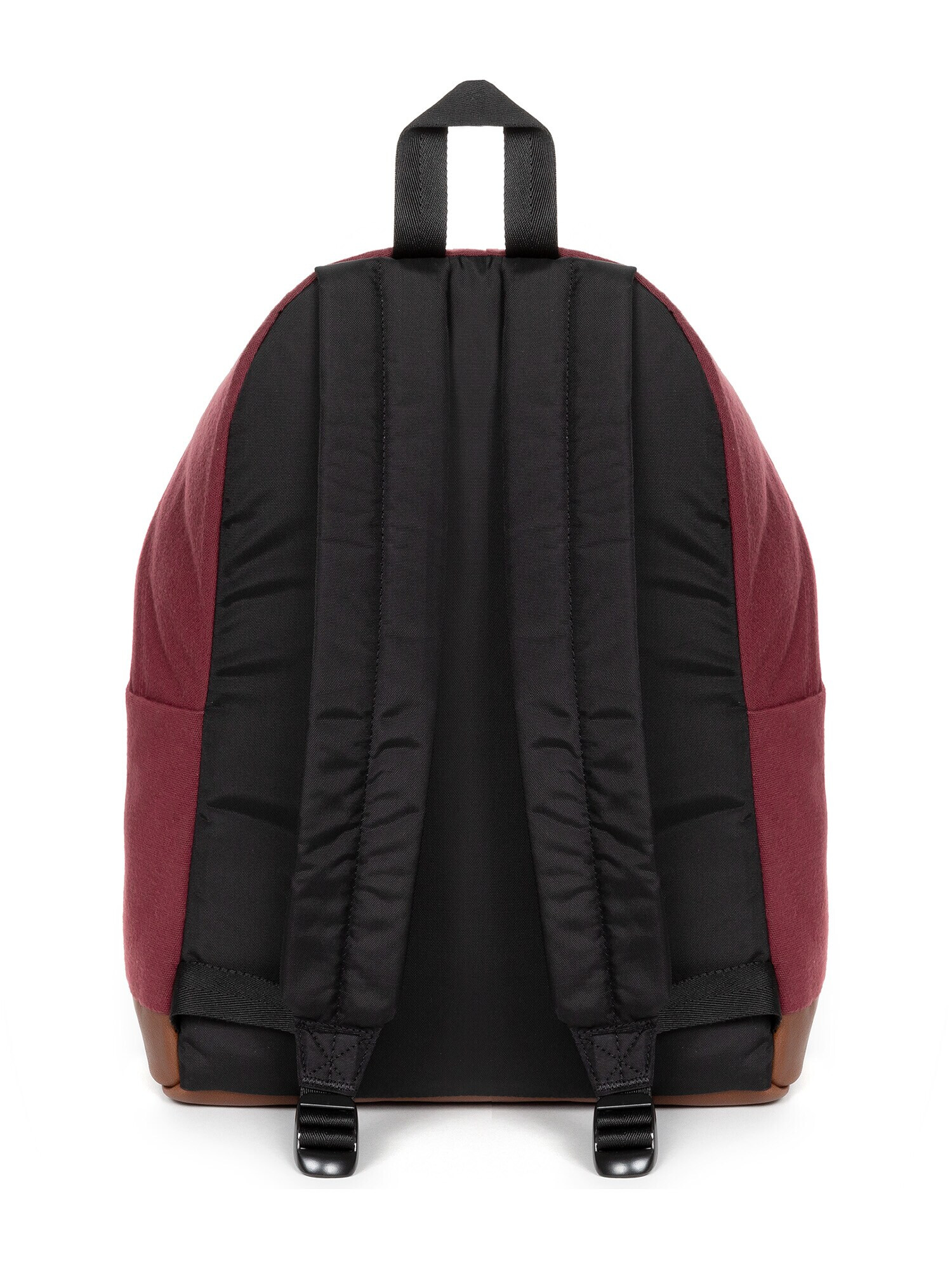 EASTPAK Rucsac 'MCFLY X BTTF' maro pueblo / roșu burgundy / negru / alb - Pled.ro