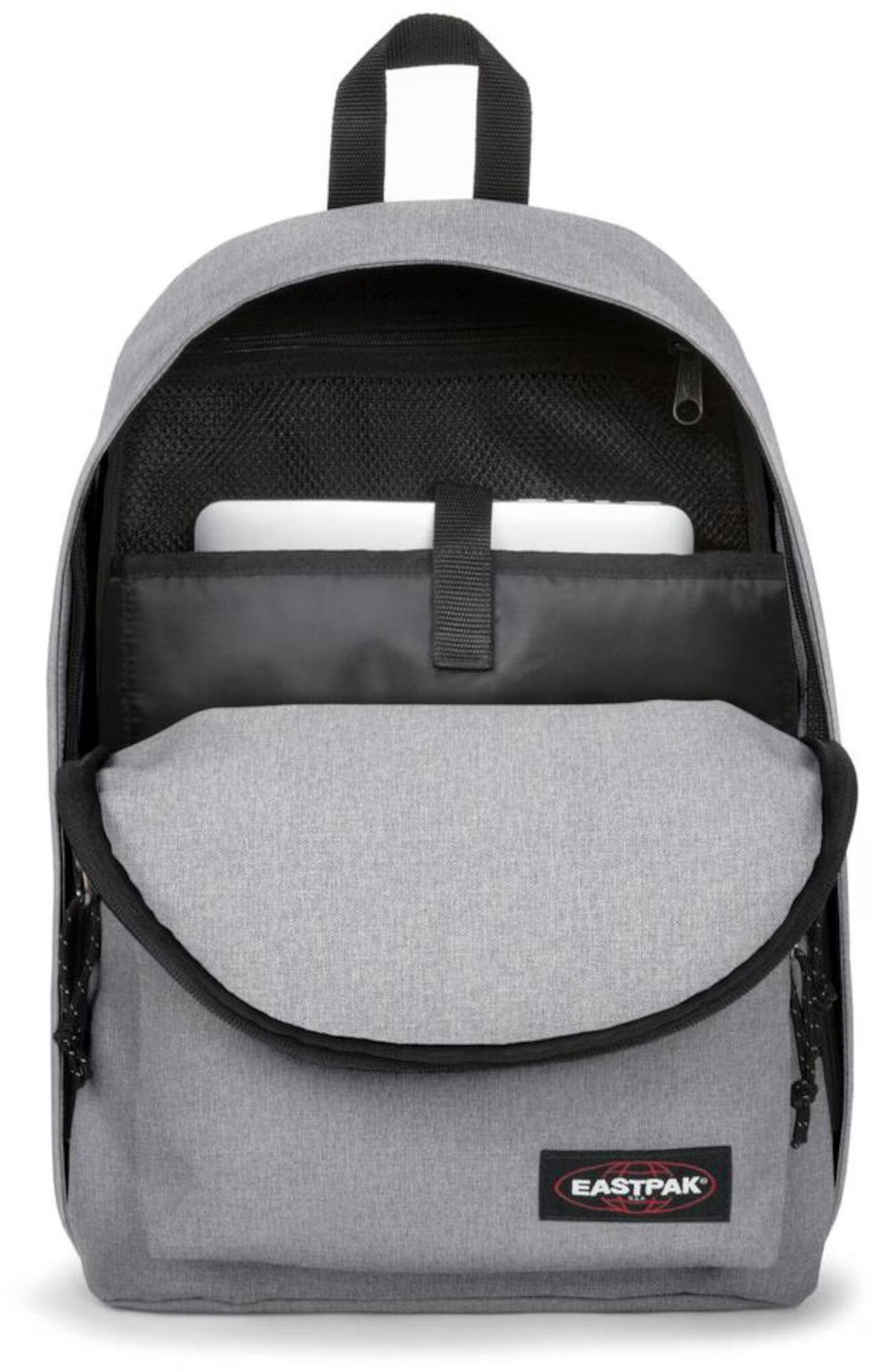 EASTPAK Rucsac 'Out Of Office' gri deschis / negru - Pled.ro