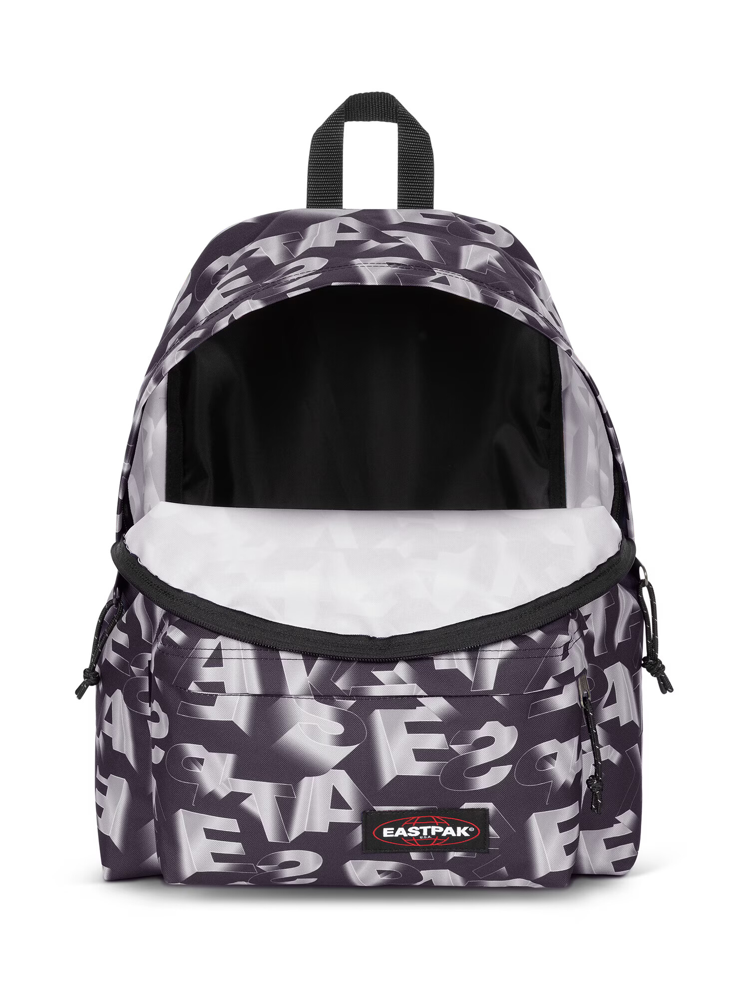 EASTPAK Rucsac 'Padded Pak'r' gri / negru / alb - Pled.ro