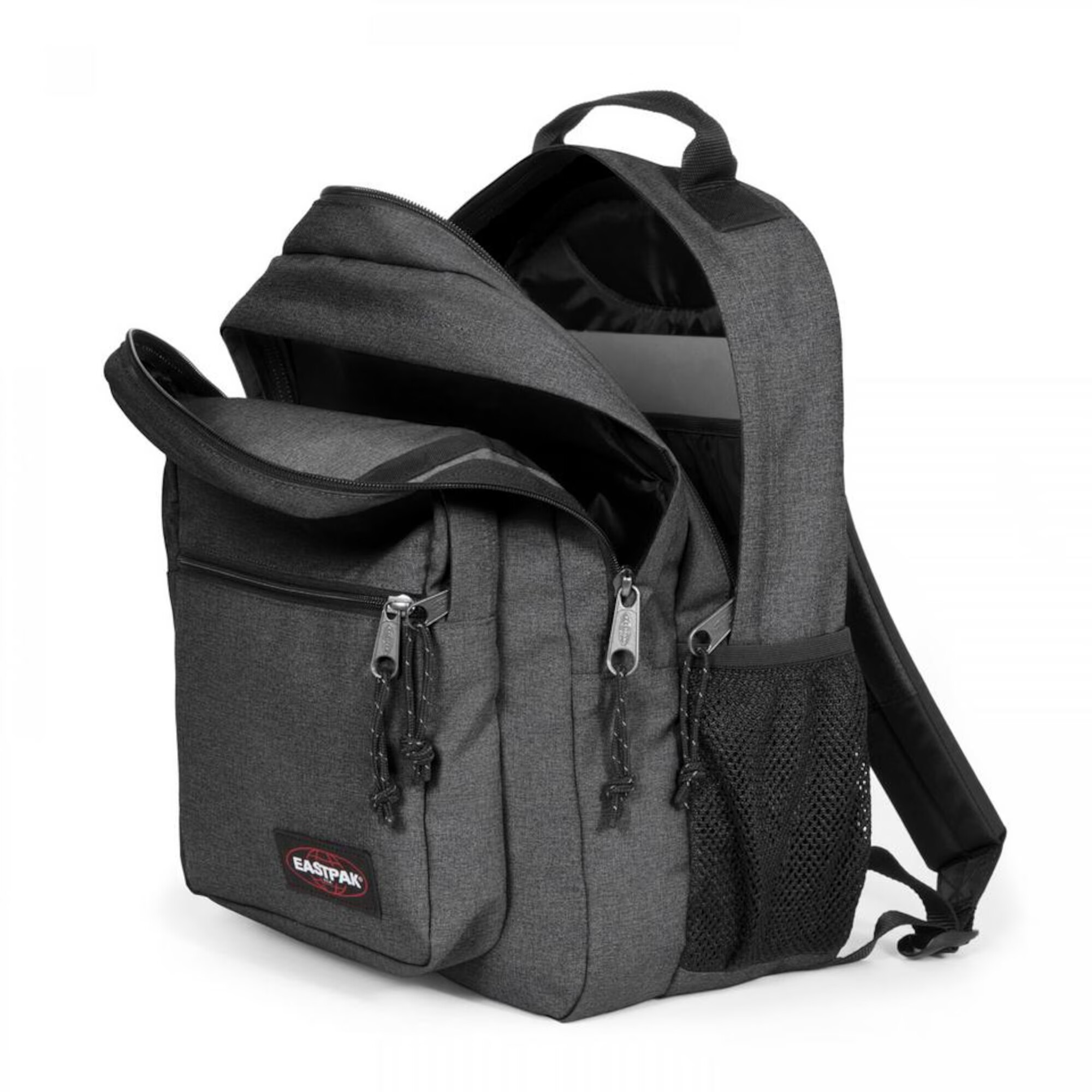 EASTPAK Rucsac roșu / negru amestecat / alb - Pled.ro