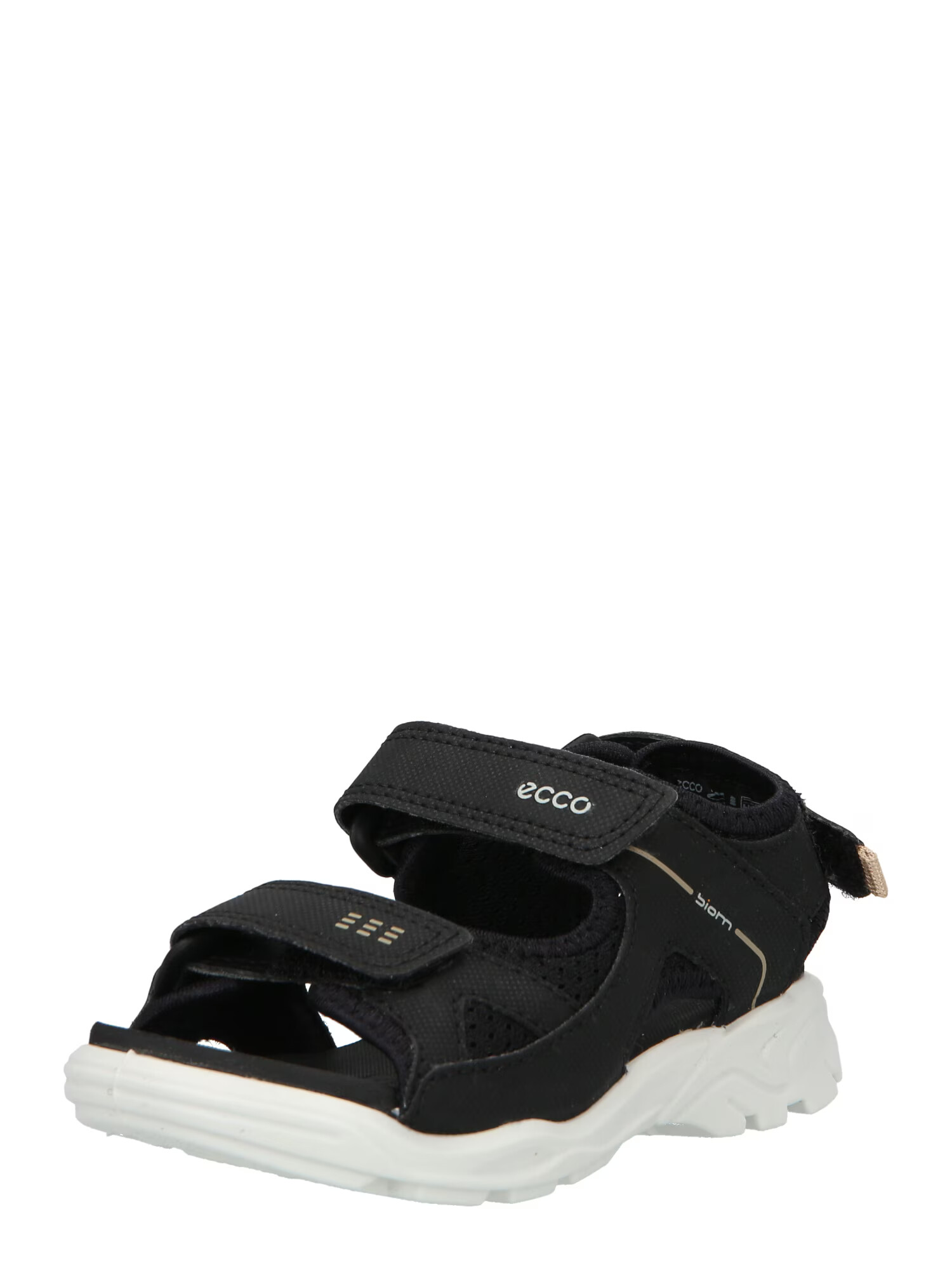 ECCO Sandale ' BIOM RAFT' gri taupe / negru / alb - Pled.ro