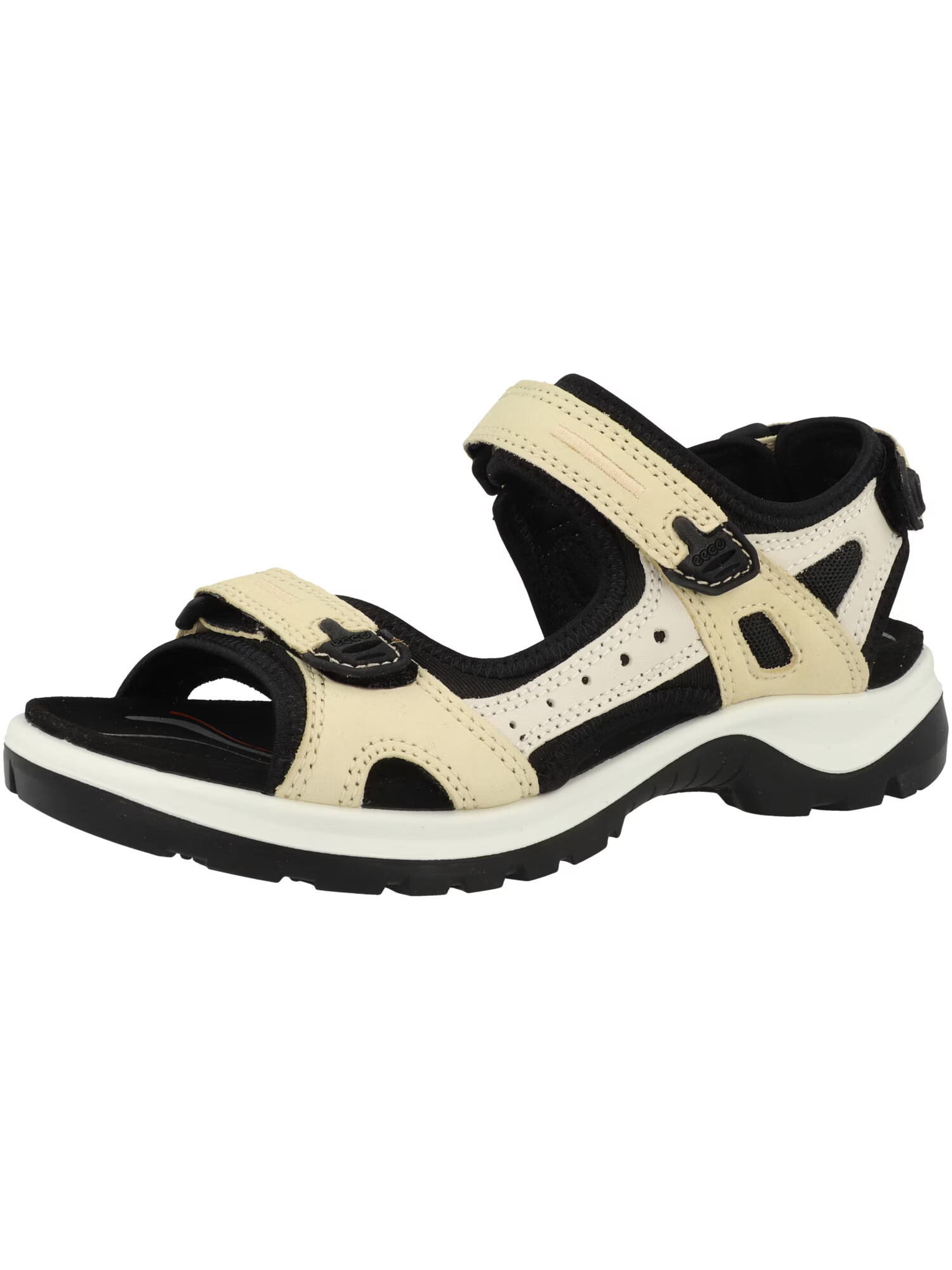 ECCO Sandale trekking 'Offroad' crem / negru / alb - Pled.ro